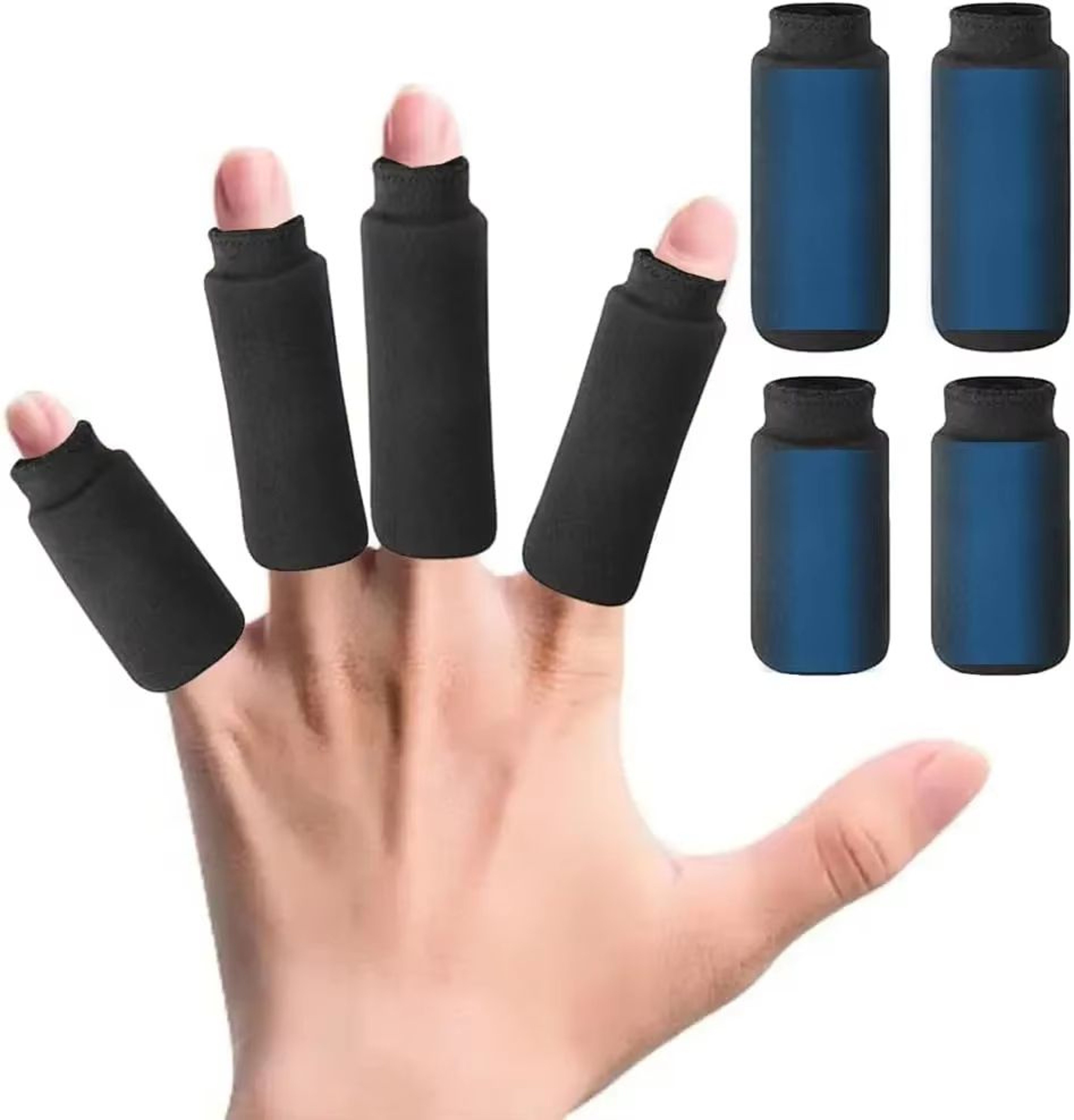 Finger Ice Sleeves  4PCS Hot  Cold Compression Gel Packs For Finger Thumb Or Toe Pain Relief And Ar 6