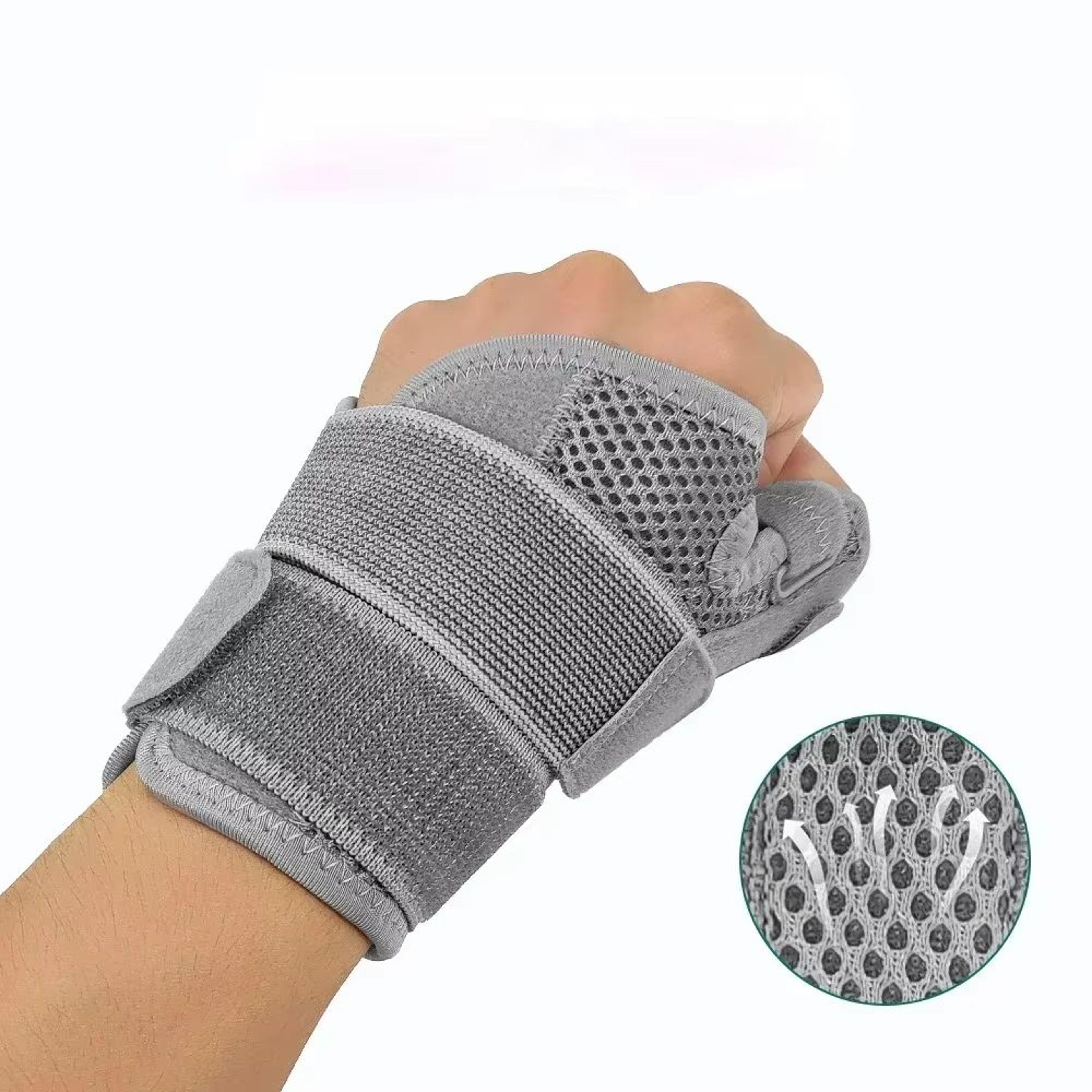 Adjustable Breathable Wrist Brace  Stabilizing Support For Carpal Tunnel Arthritis Tendonitis  Inju 2