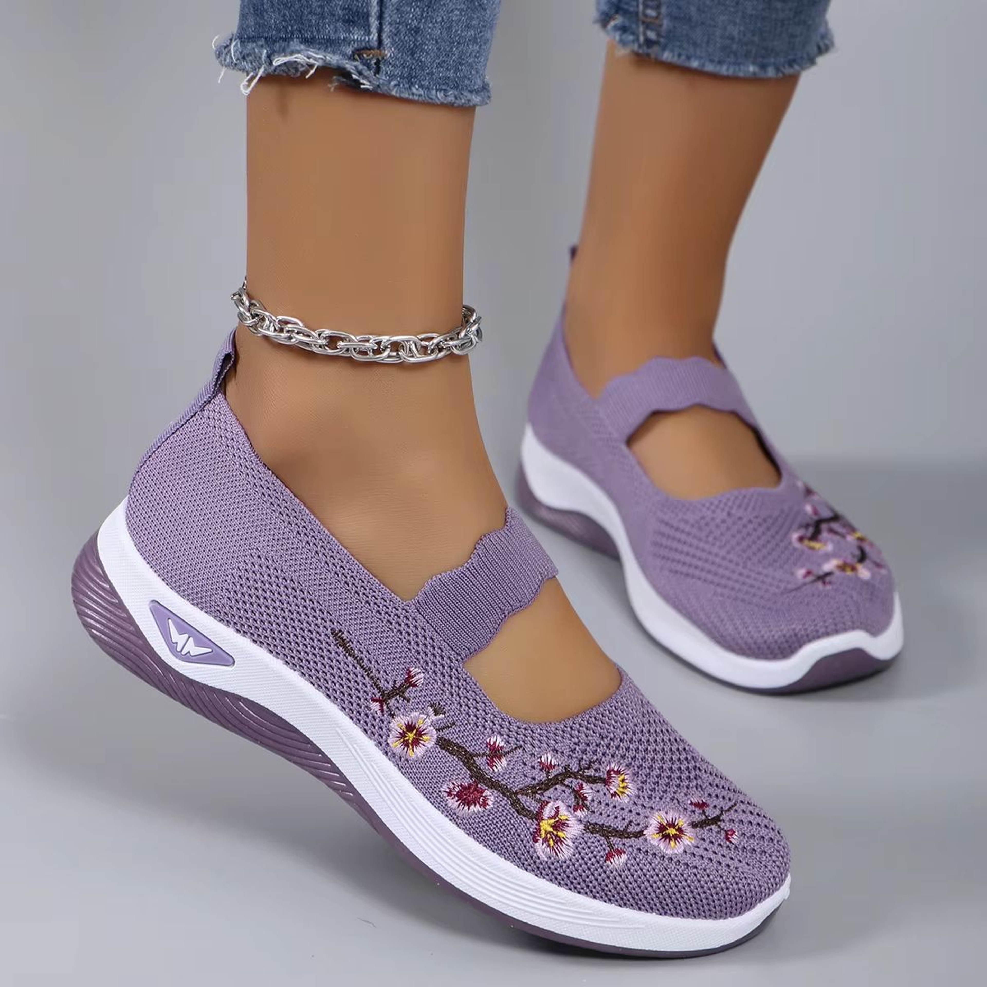 AirWeave Summer Mesh Flats  Womens Lightweight Breathable Casual Shoes 2