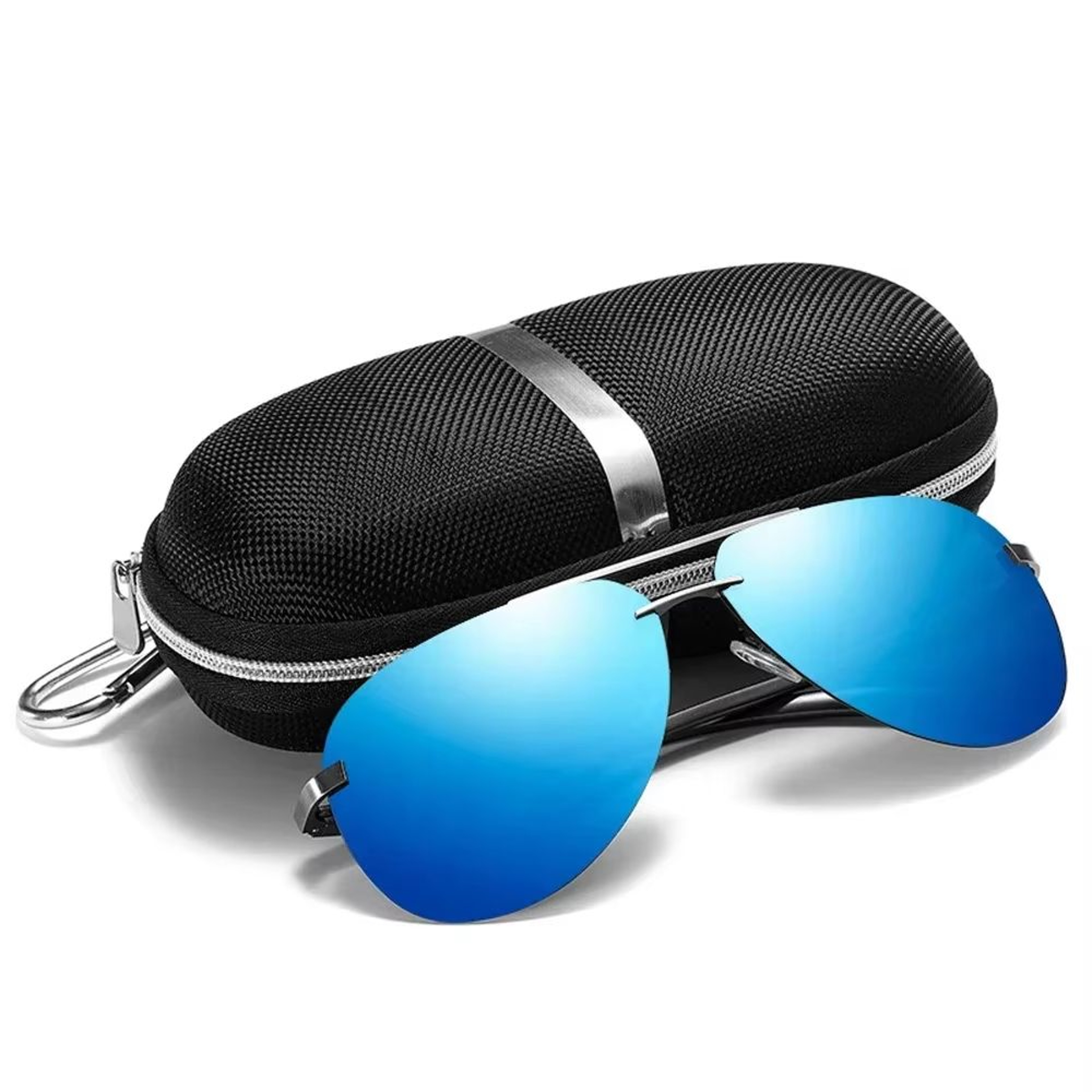 Classic Polarized Sunglasses For Men  Women  Driving Metal Frame Mirror Lens 1