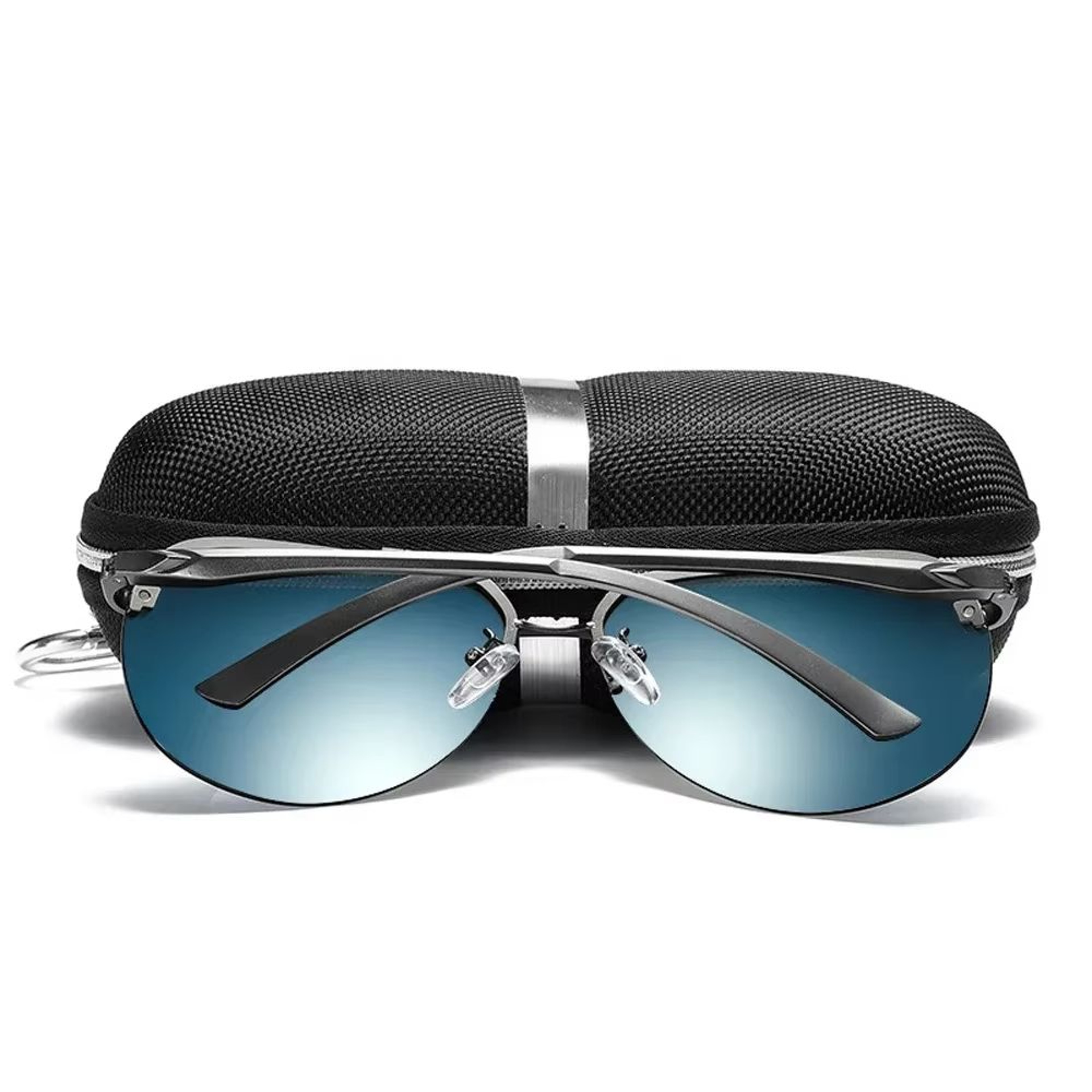 Classic Polarized Sunglasses For Men  Women  Driving Metal Frame Mirror Lens 2