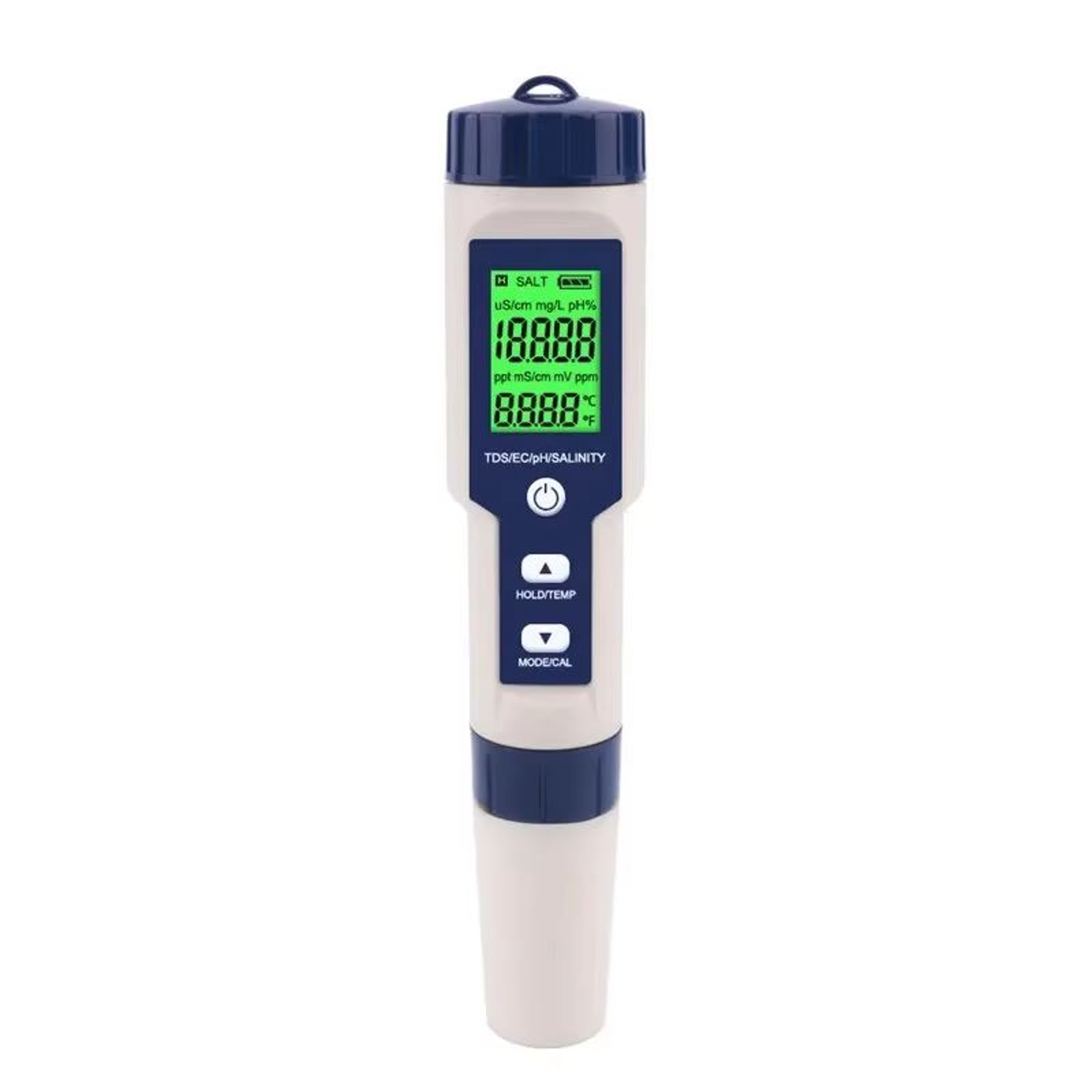 Yieryi Digital Water Quality Tester  Professional TDS EC PH Meter With Salinity ORP SG  Temperature 7