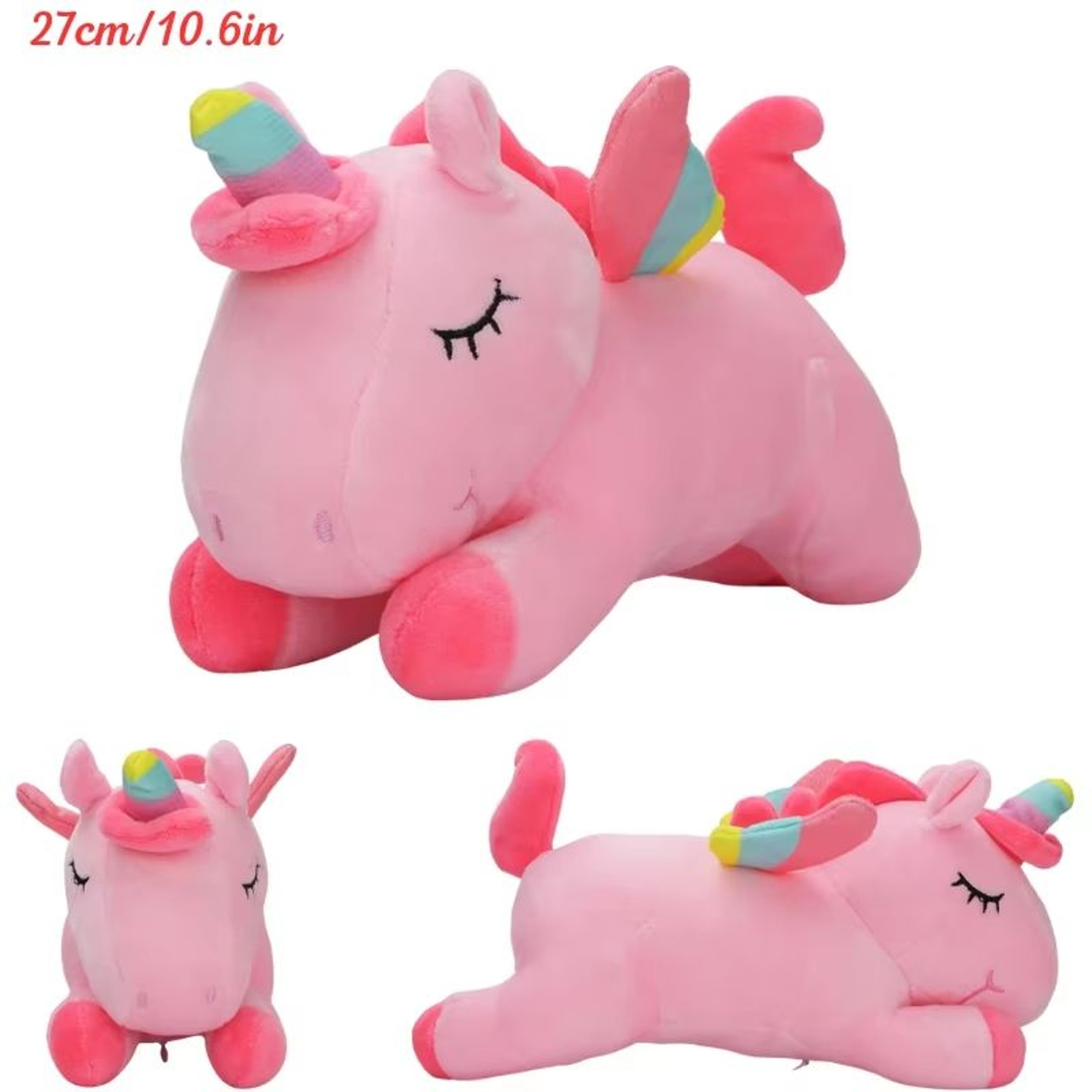 Kawaii Unicorn Plush Toy  Soft Stuffed Animal Pillow For Kids And Gifts 4