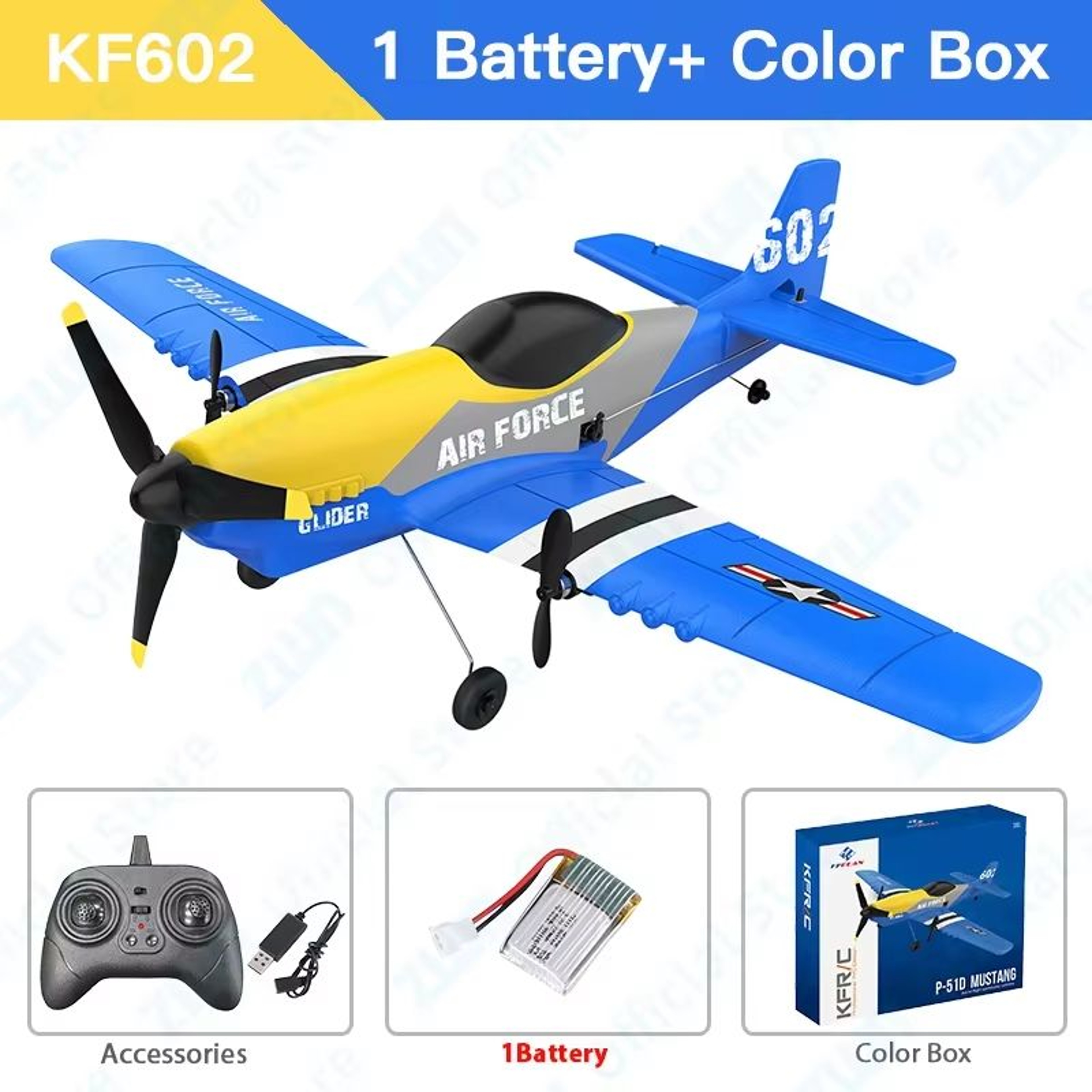 KF602 Professional RC Plane  24G Remote Control EPP Foam Glider Airplane For Kids  Beginners 6
