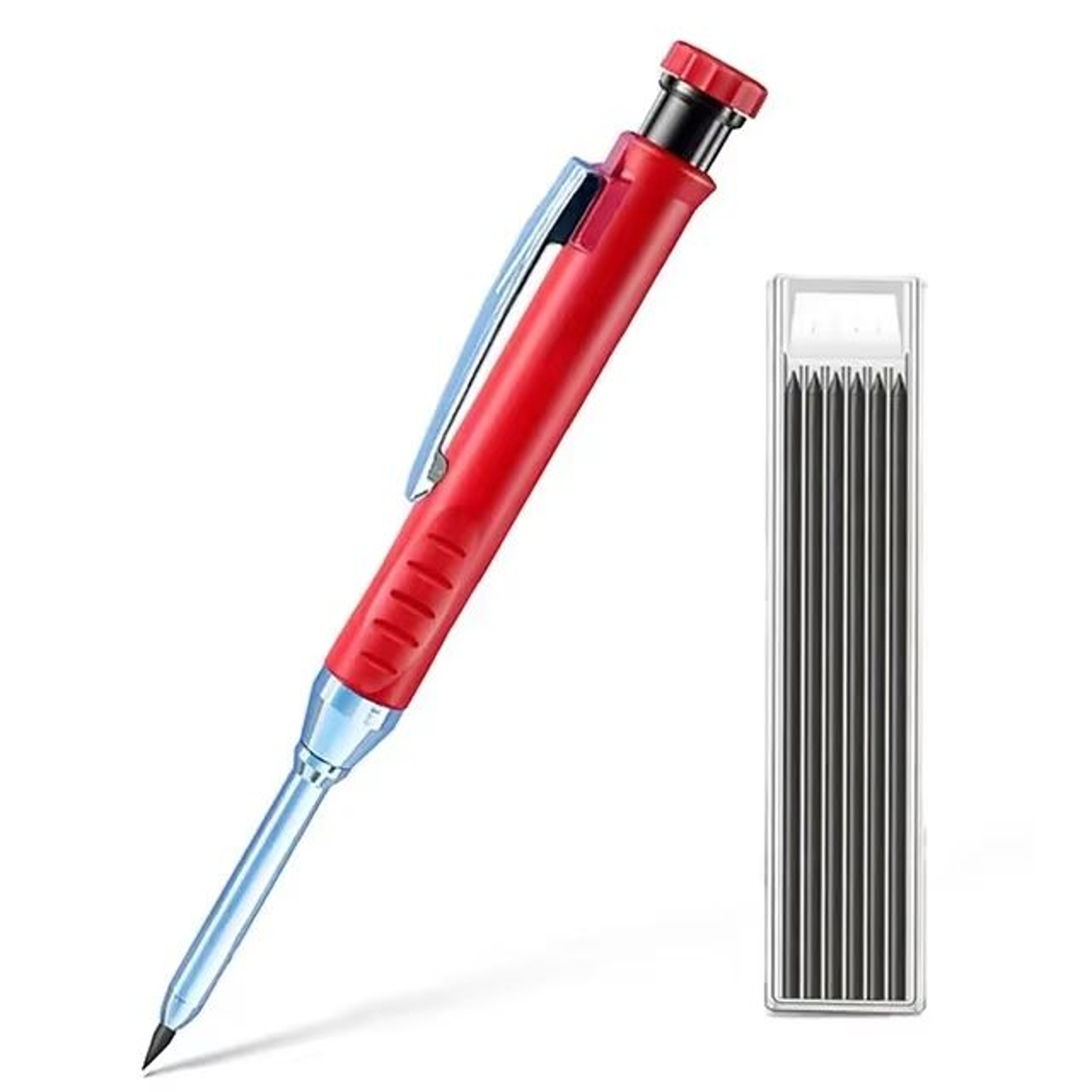 ProMark 2Piece 28 Mm Mechanical Carpenter Pencil Set With Sharpener 9