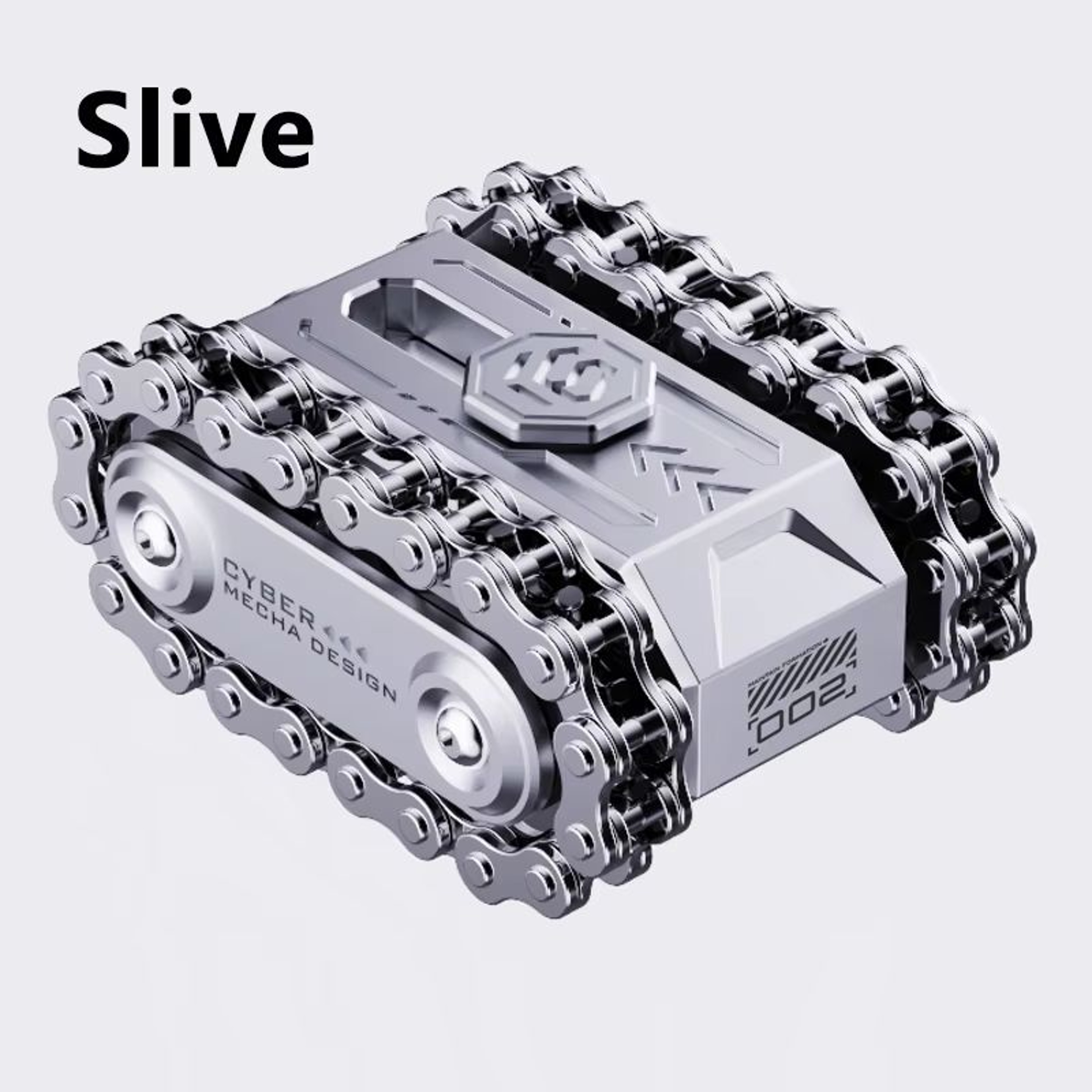TactiTank Rotating Metal EDC Fidget Spinner 5