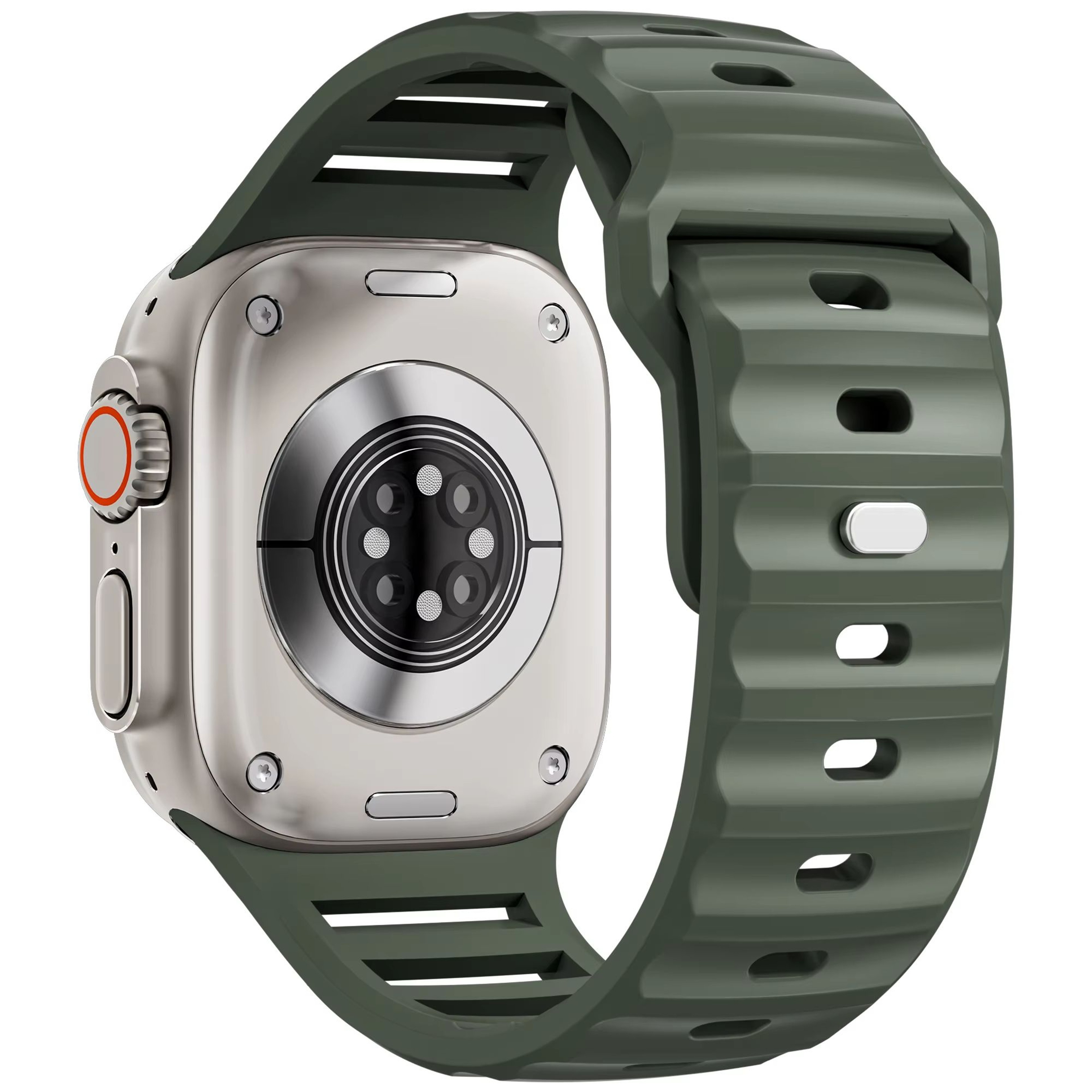 FlexFit Silicone Band For Apple Watch Ultra  Series 411 All Sizes 12