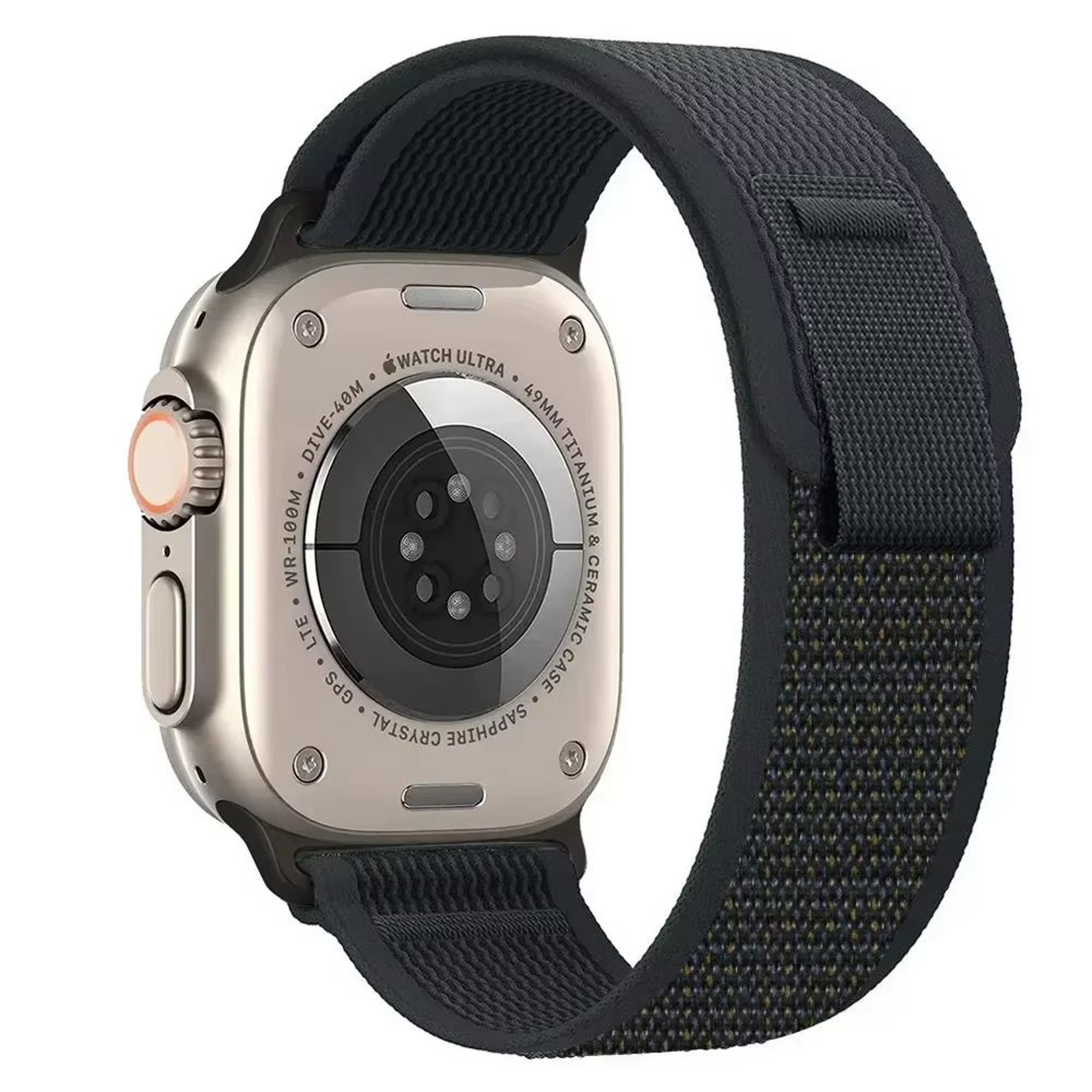 Premium Nylon Trail Loop Band For Apple Watch Ultra  Series 105  Durable Breathable And AdventureRe