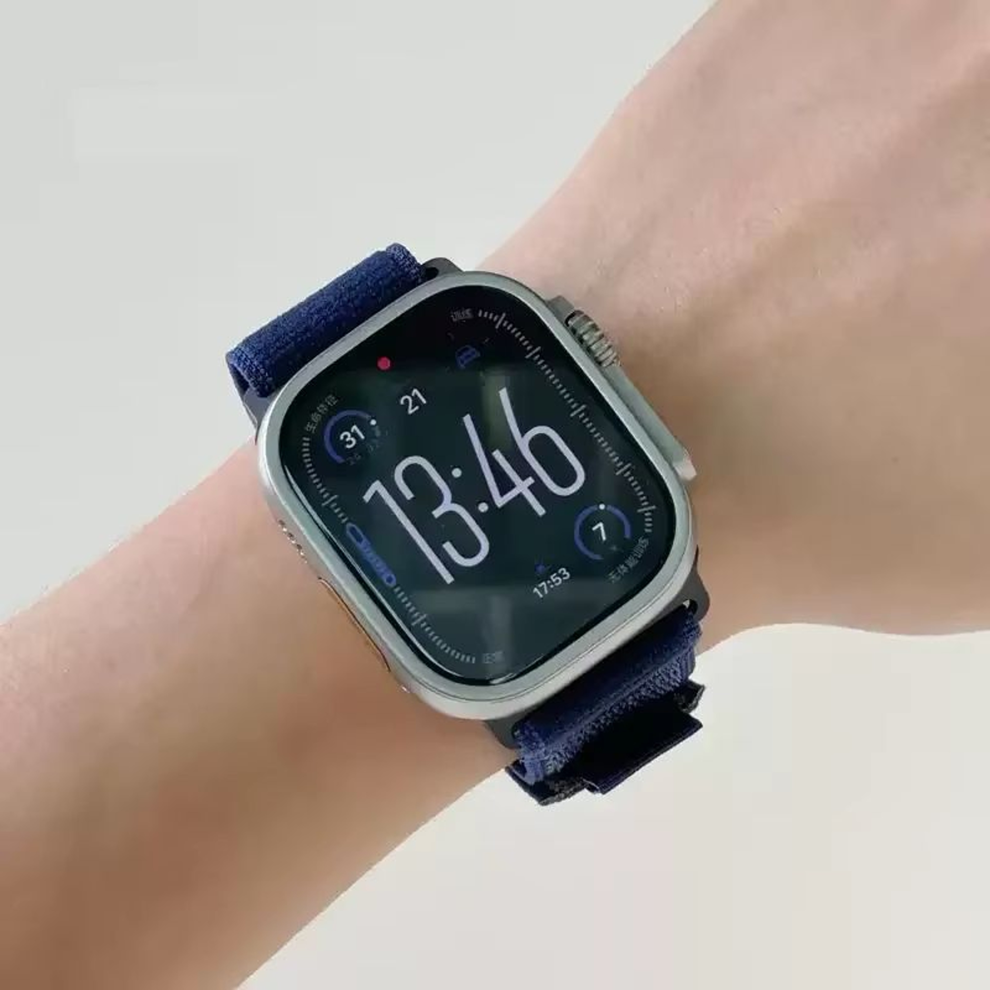 Premium Nylon Trail Loop Band For Apple Watch Ultra  Series 105  Durable Breathable And AdventureRe