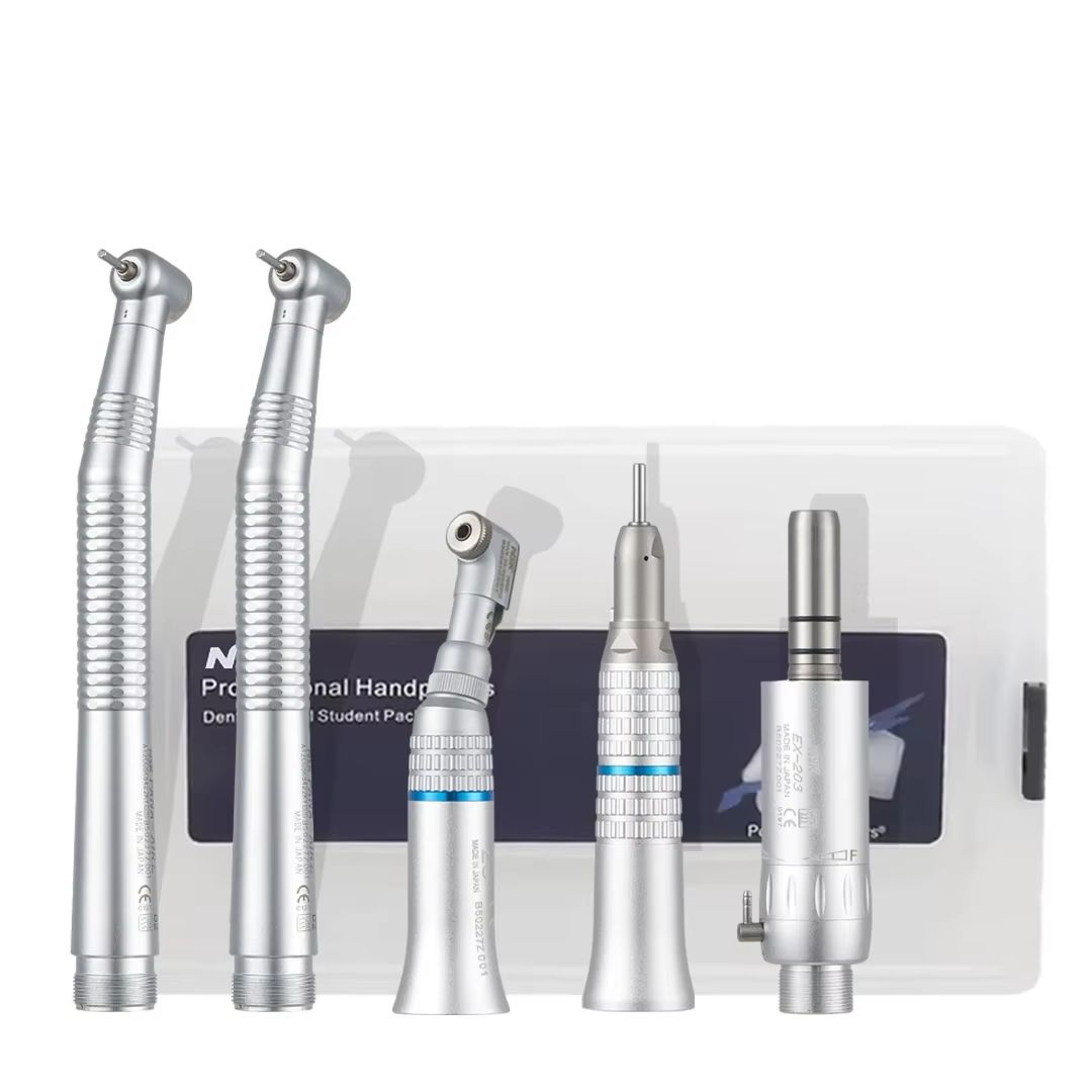 NSK PanaMax2 Dental Handpiece Set  1 1 Contra Angle Low  High Speed Turbine 0