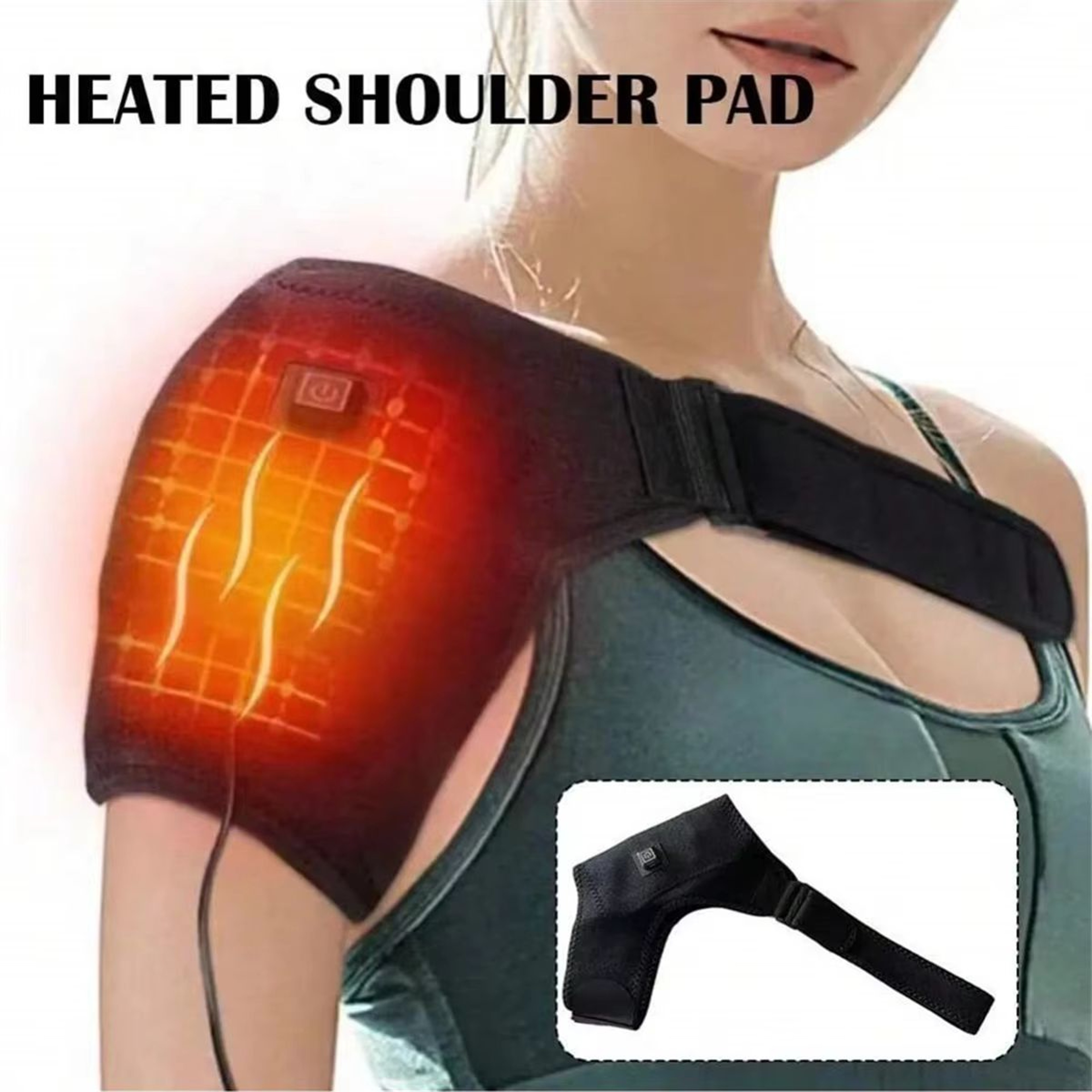 ThermaVibe Heated Knee Massager With Vibration Therapy 4