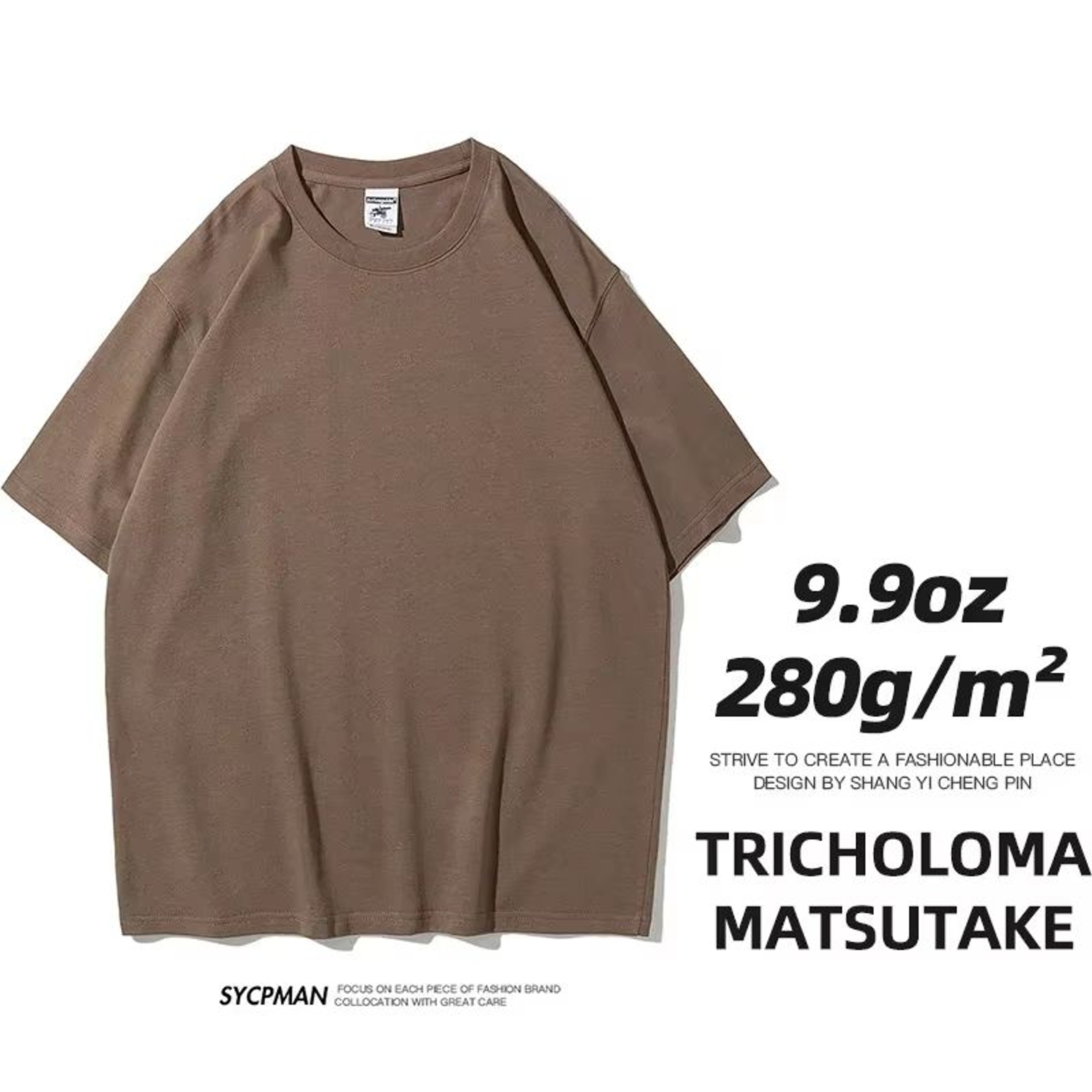 UrbanEdge 280gsm Heavy Cotton Oversized TShirt For Men  Premium Solid Color Short Sleeve Tee 18