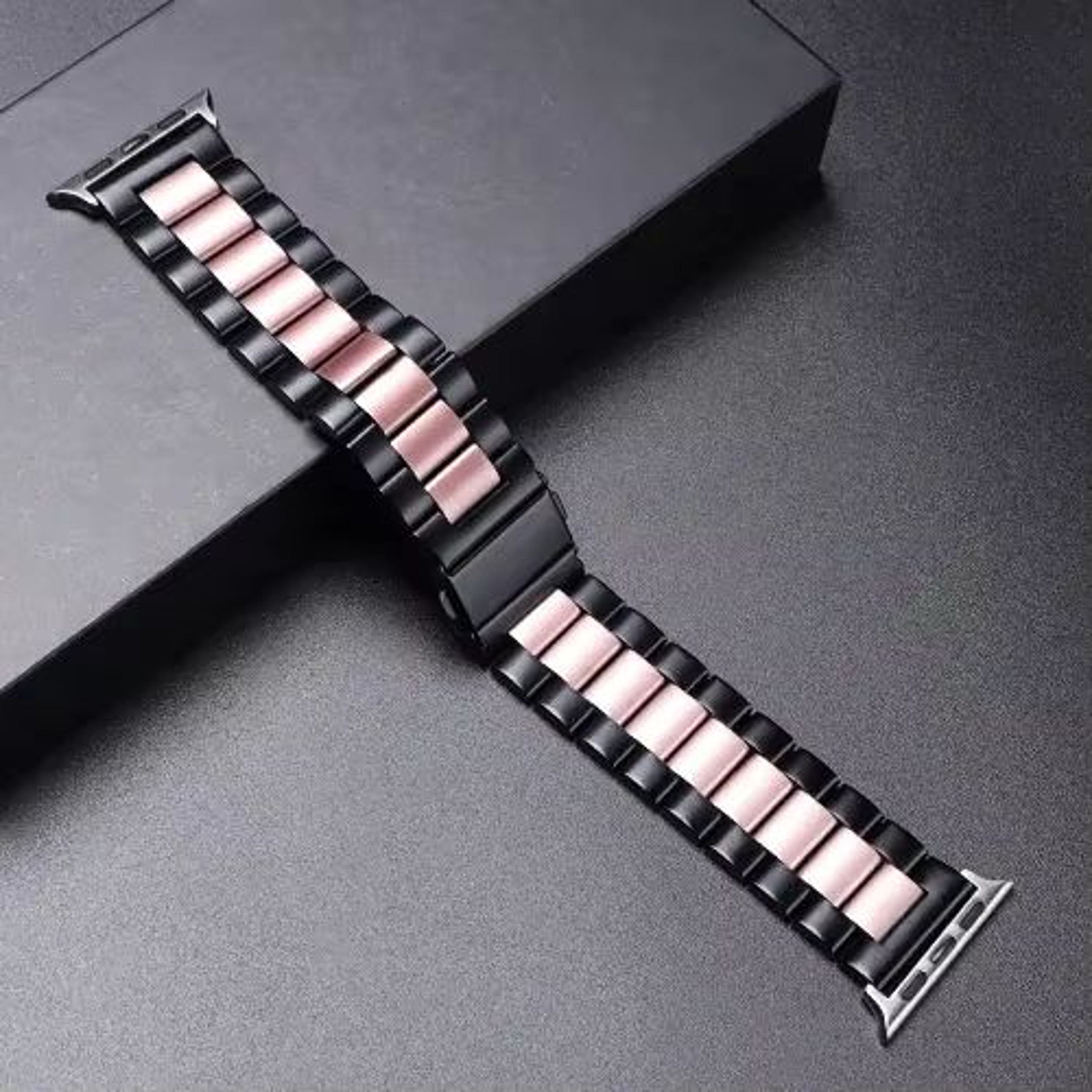 LuxeLink Stainless Steel Band For Apple Watch Ultra 321  Premium Metal Bracelet Strap For IWatch Se 22