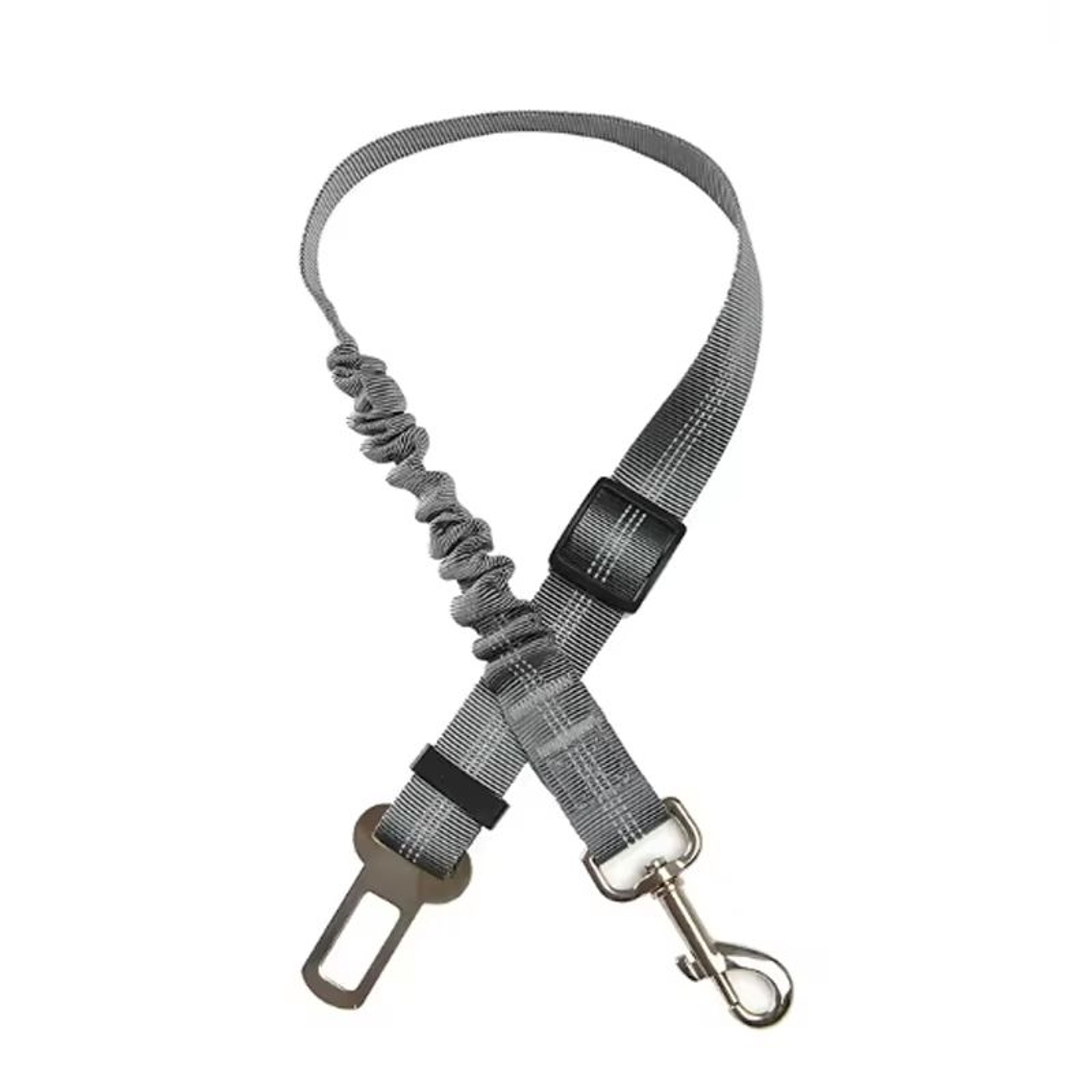 PawGuard Adjustable Dog Car Seat Belt  Elastic Safety Leash For Pets With Buffer Shock Absorption   6