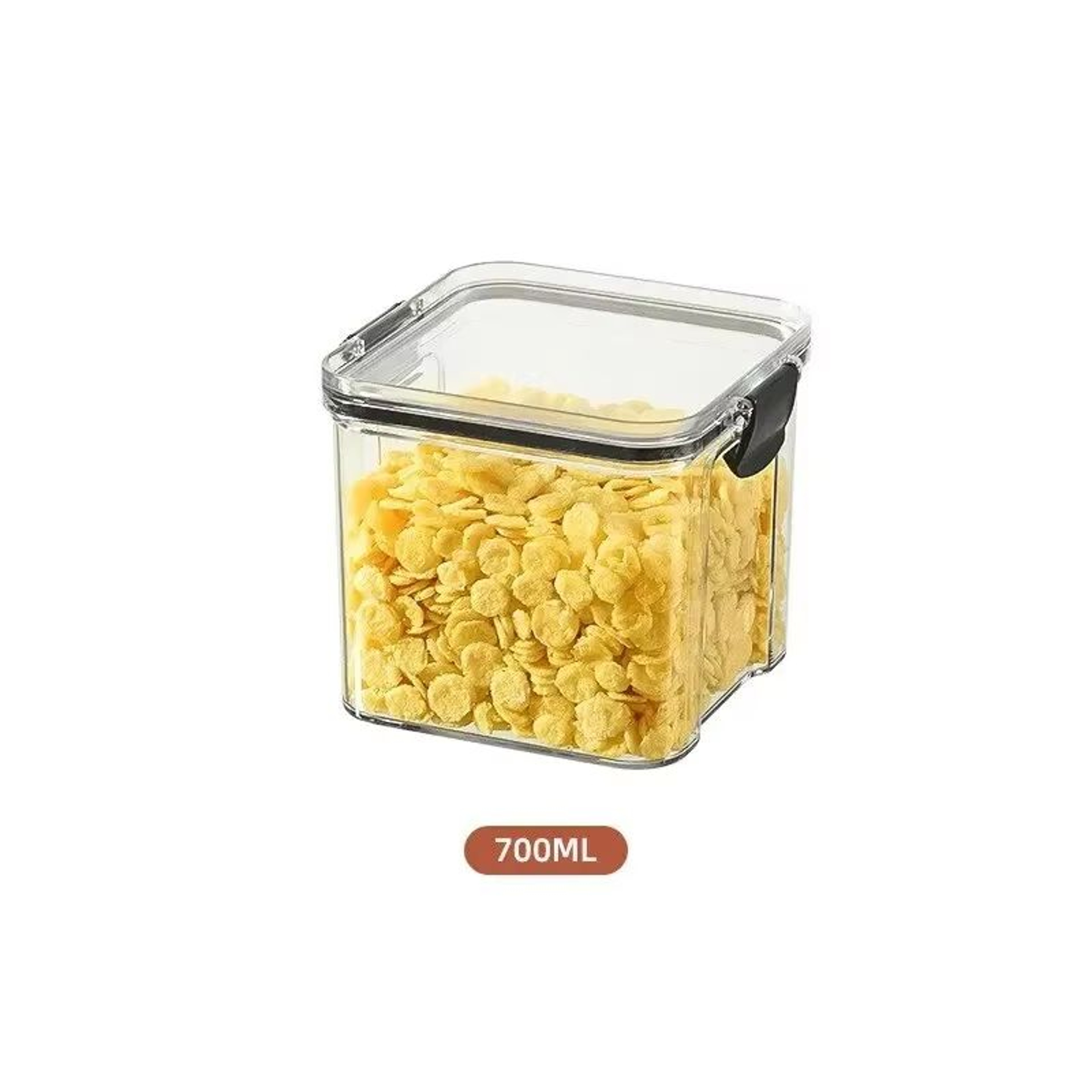 Airtight Multigrain Storage Box  MoistureProof Plastic Food Container For Snacks Dried Fruit  Kitch 6