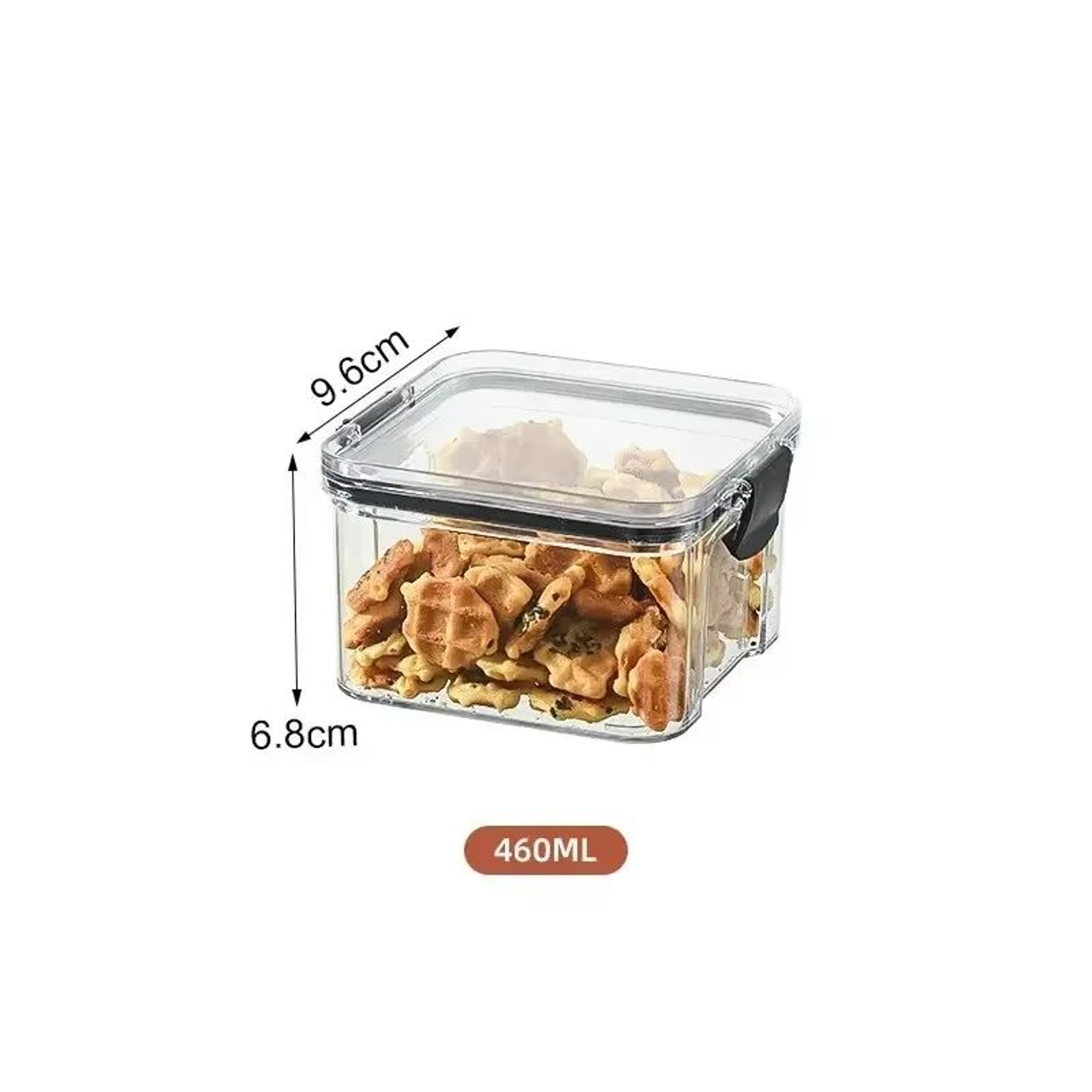Airtight Multigrain Storage Box  MoistureProof Plastic Food Container For Snacks Dried Fruit  Kitch 7