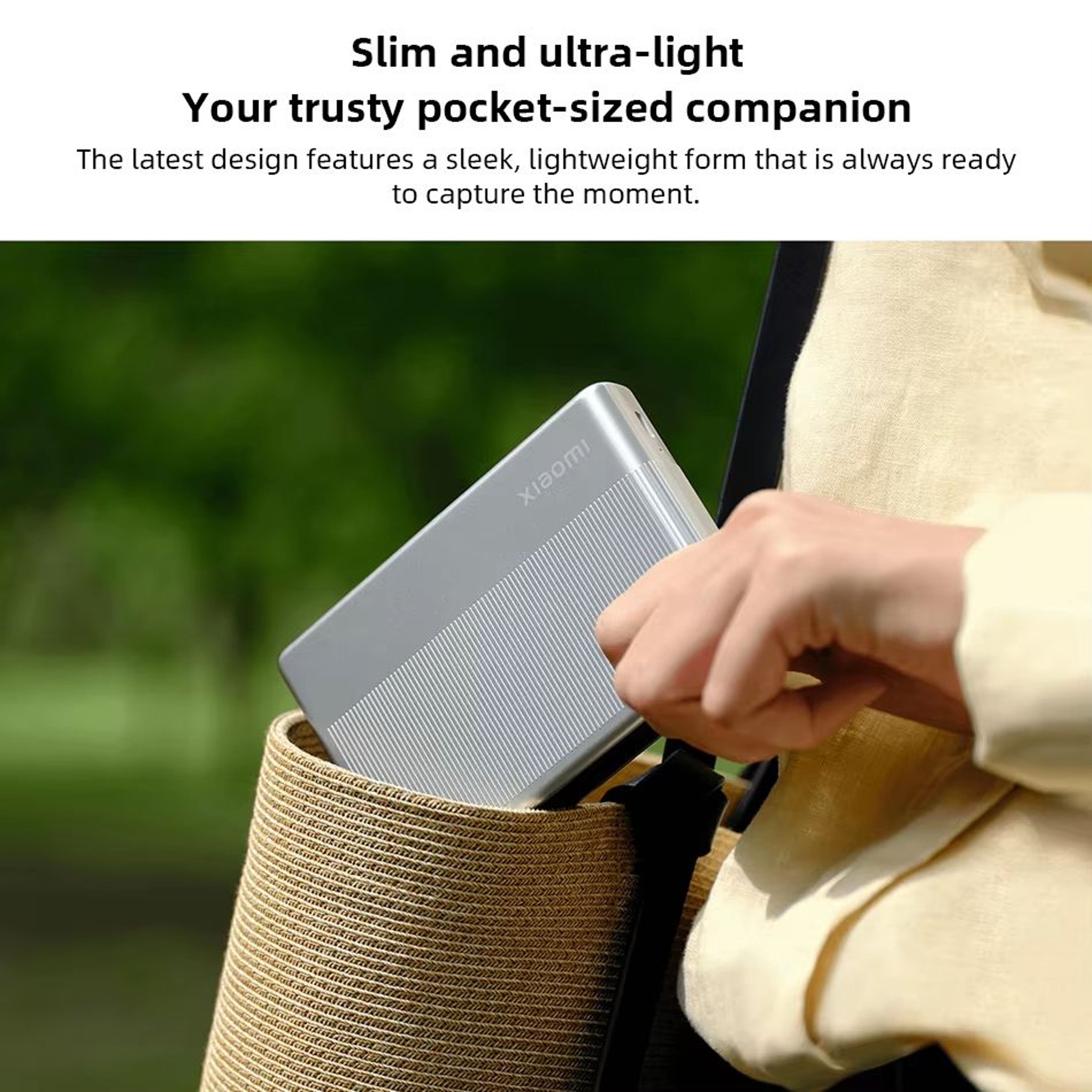 Xiaomi Portable Photo Printer 1S  Wireless Bluetooth ZINK Inkless Mini Printer For Instant Photo Pr 1