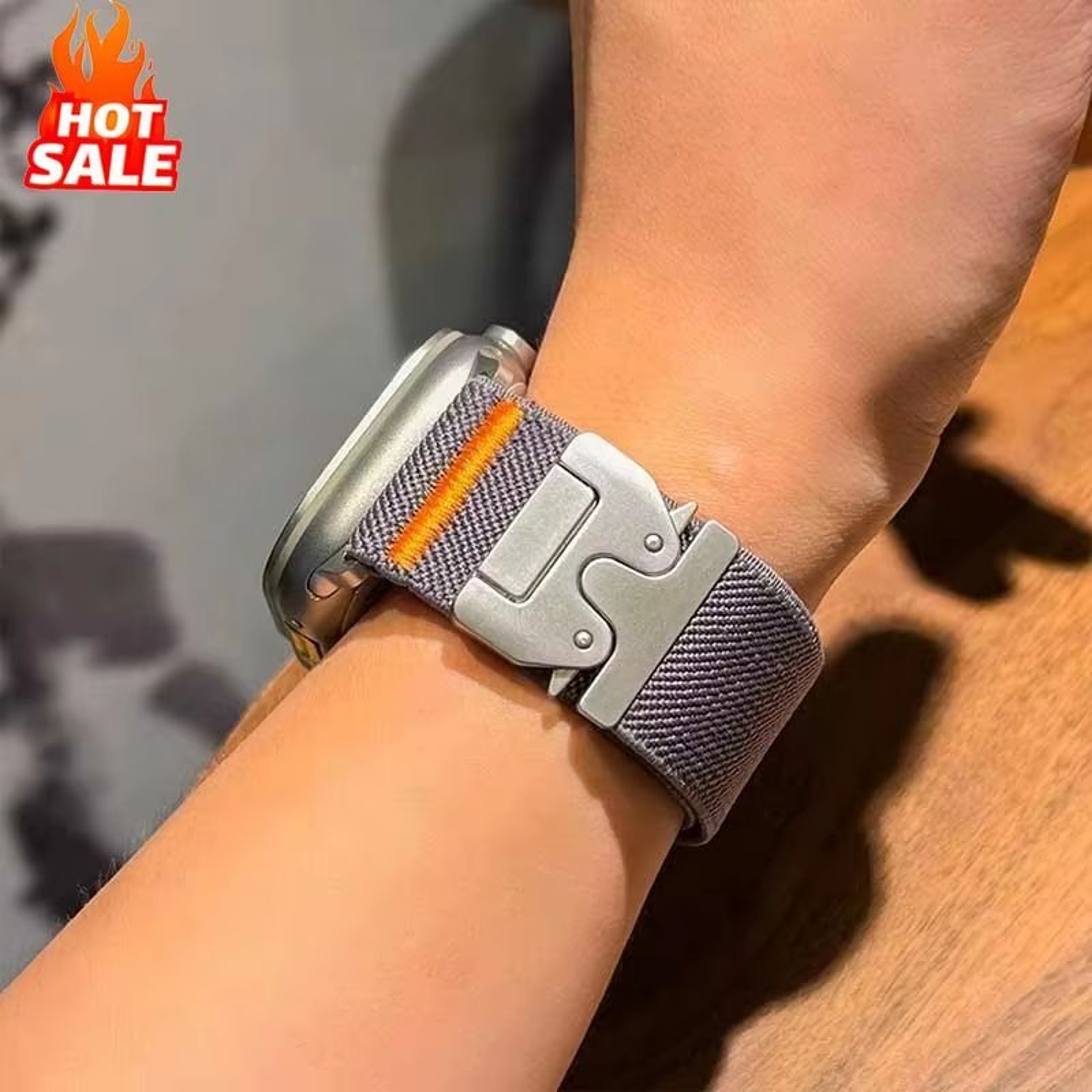 Premium Nylon Elastic Apple Watch Band Set  2PCS Sport Loop Straps For Apple Watch Ultra  Series 10 0