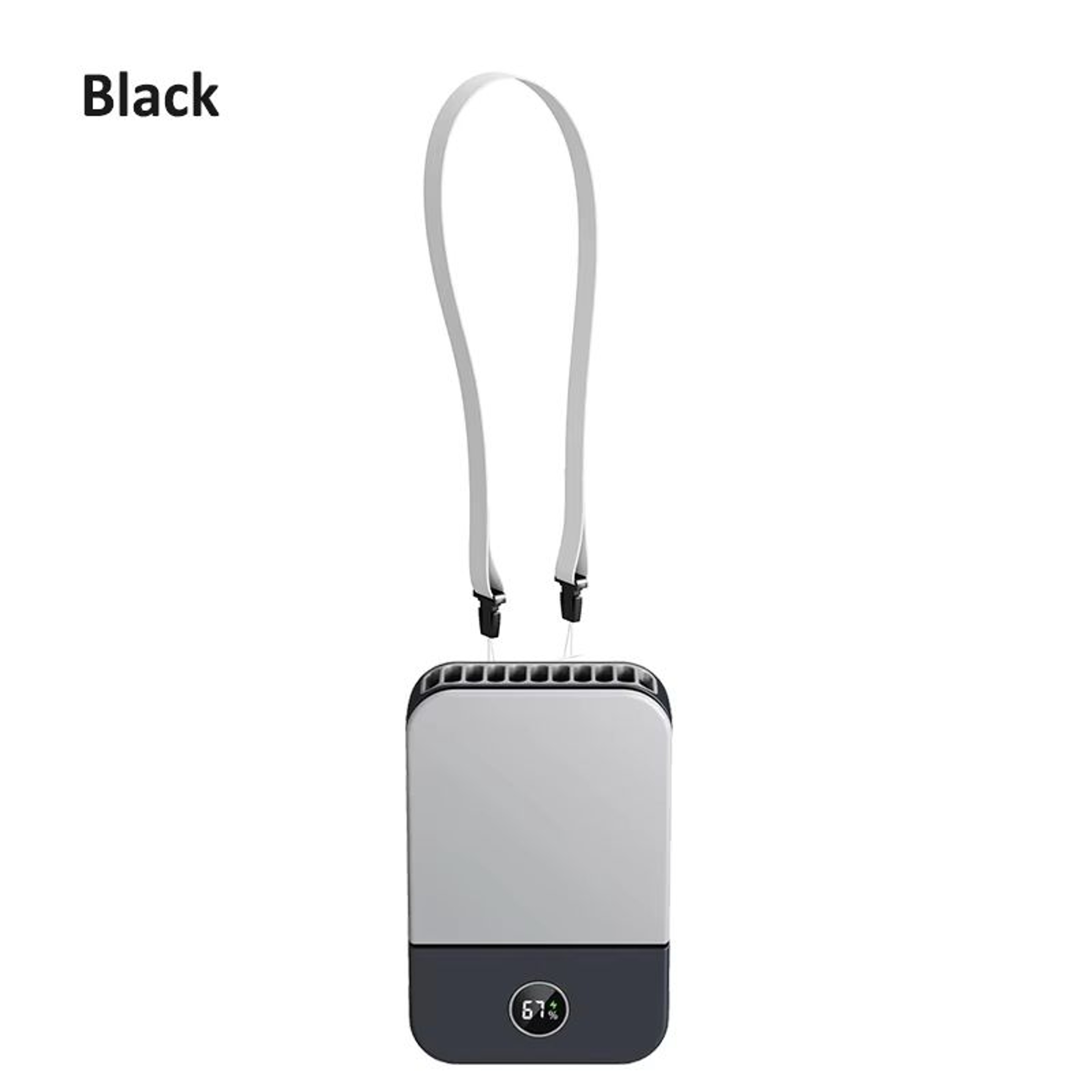 Portable Waist And Neck Fan  3Speed Bladeless Outdoor Cooling Fan With 2000mAh Rechargeable Battery 7