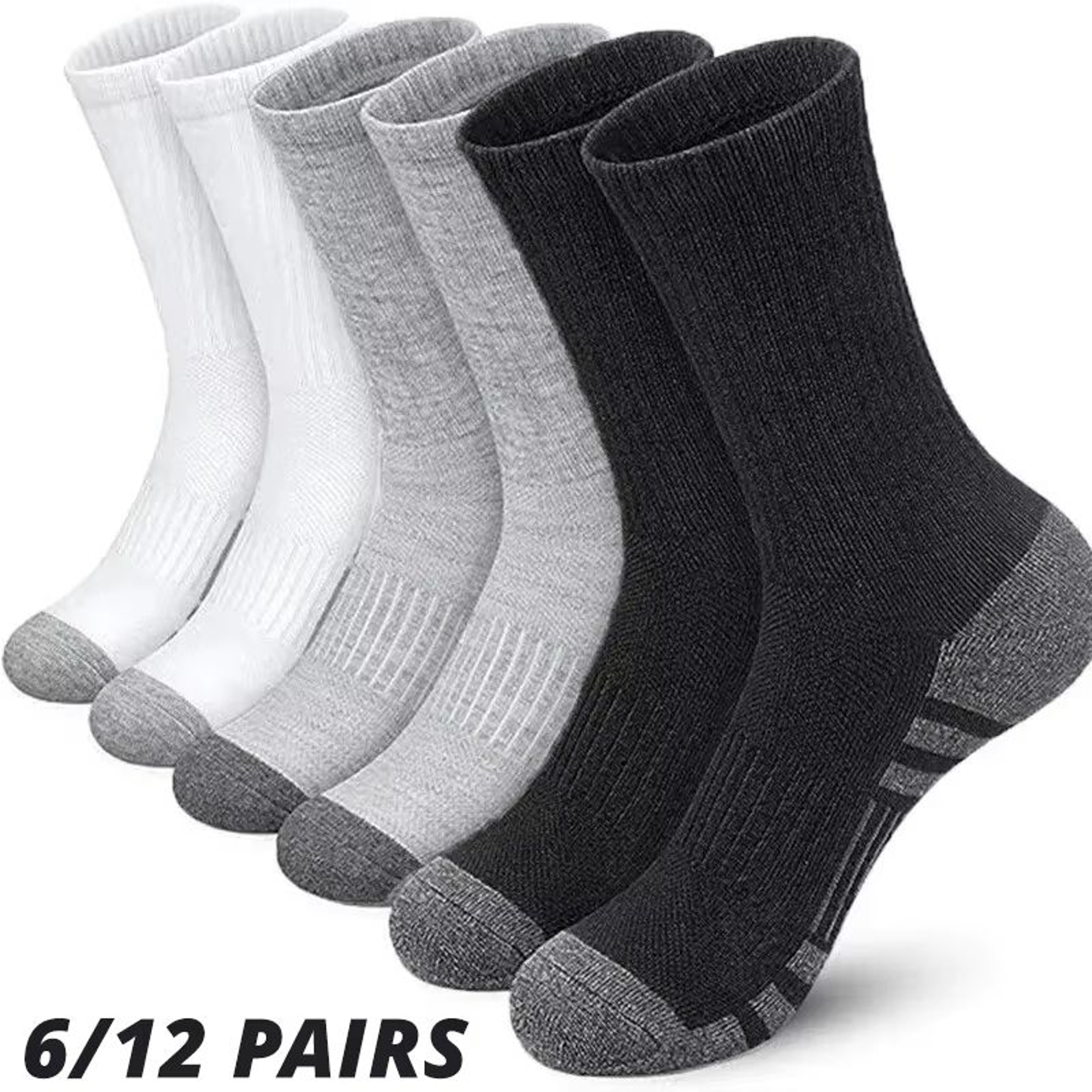 Mens Premium Outdoor Athletic Socks  Breathable GroundGripping And Cushioned Performance Wear 0