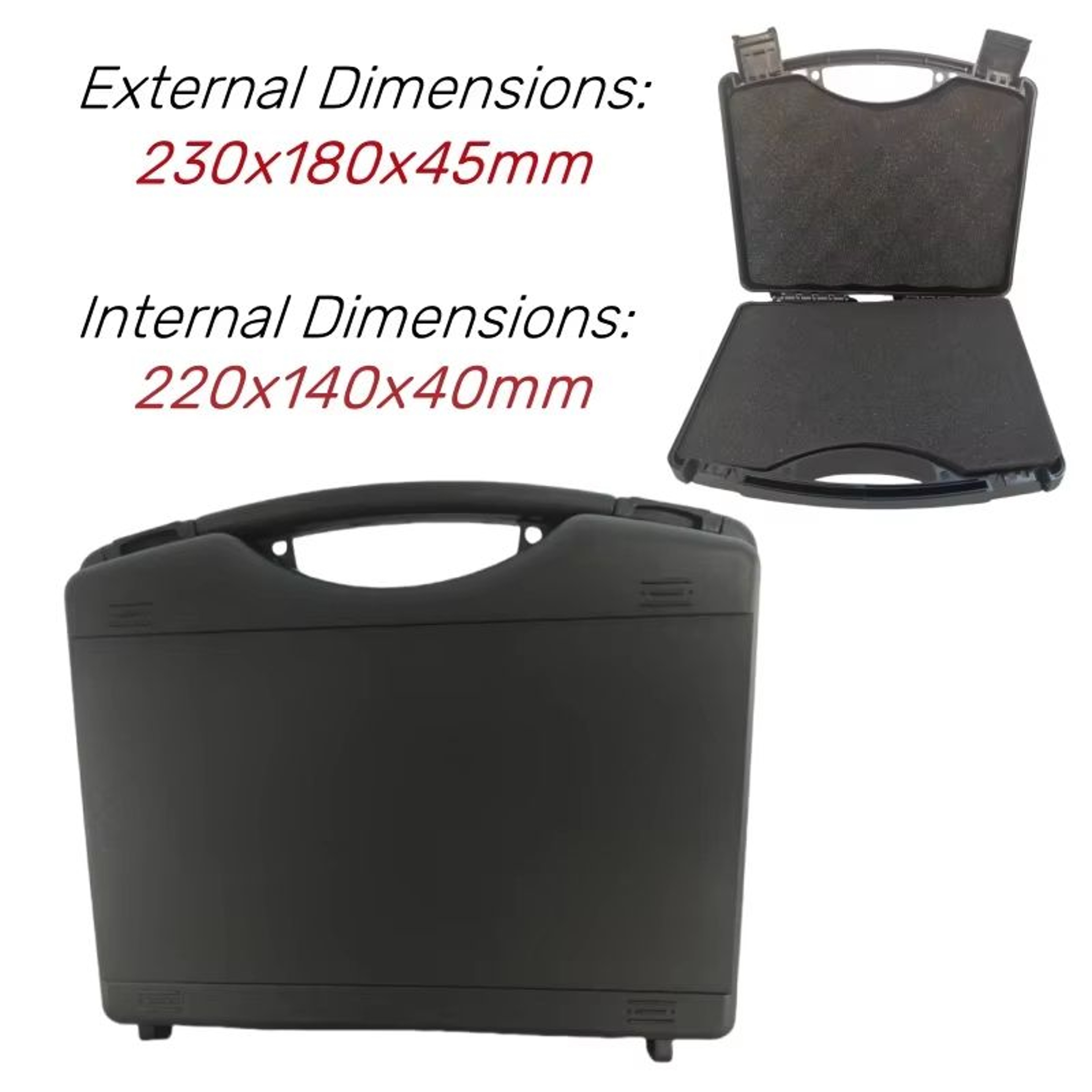Portable Multifunctional ToolBox  Durable Plastic Storage Case For Hardware  Outdoor Equipment 6