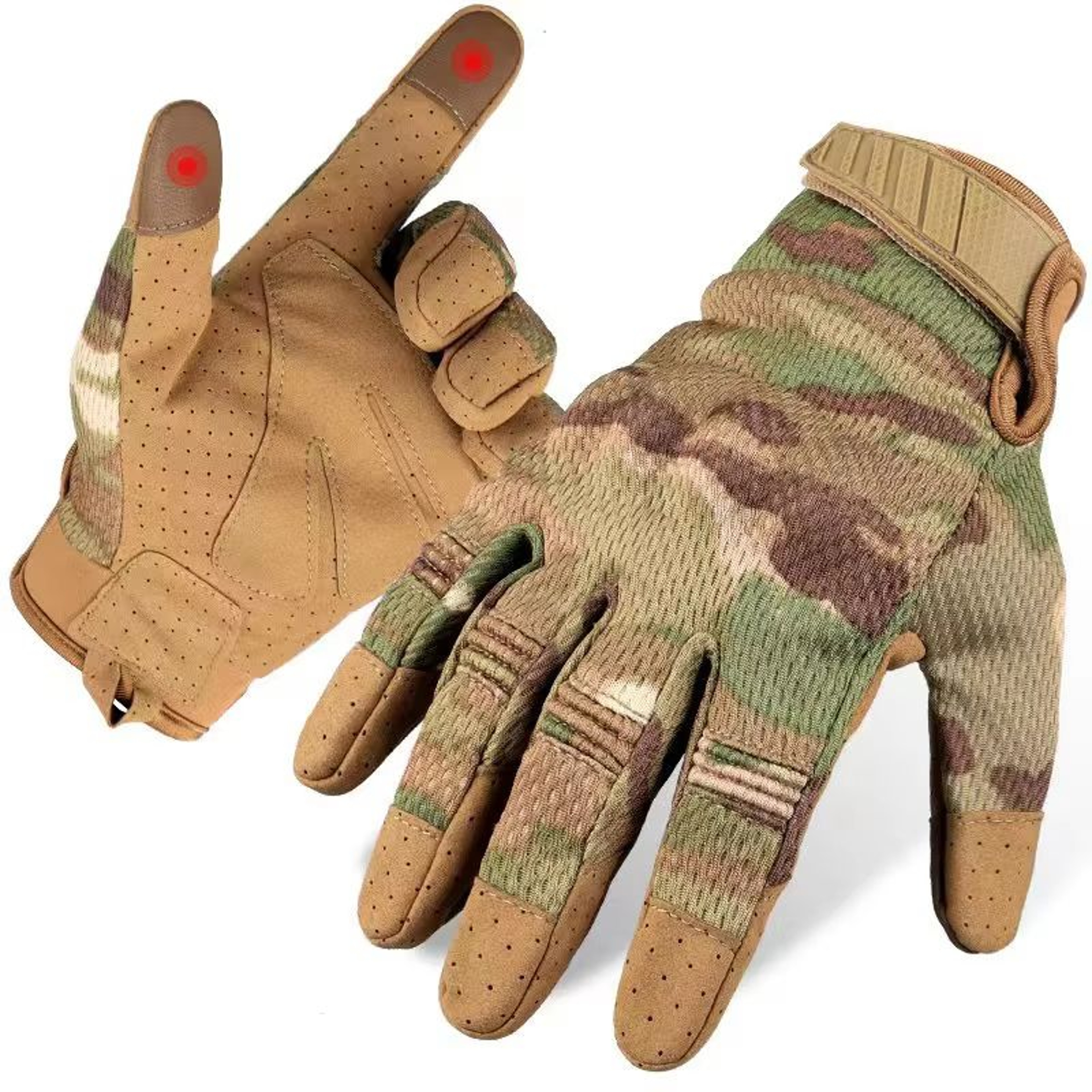 Mens Tactical Touchscreen Gloves  Nonslip Outdoor Sport  Combat Gear 6