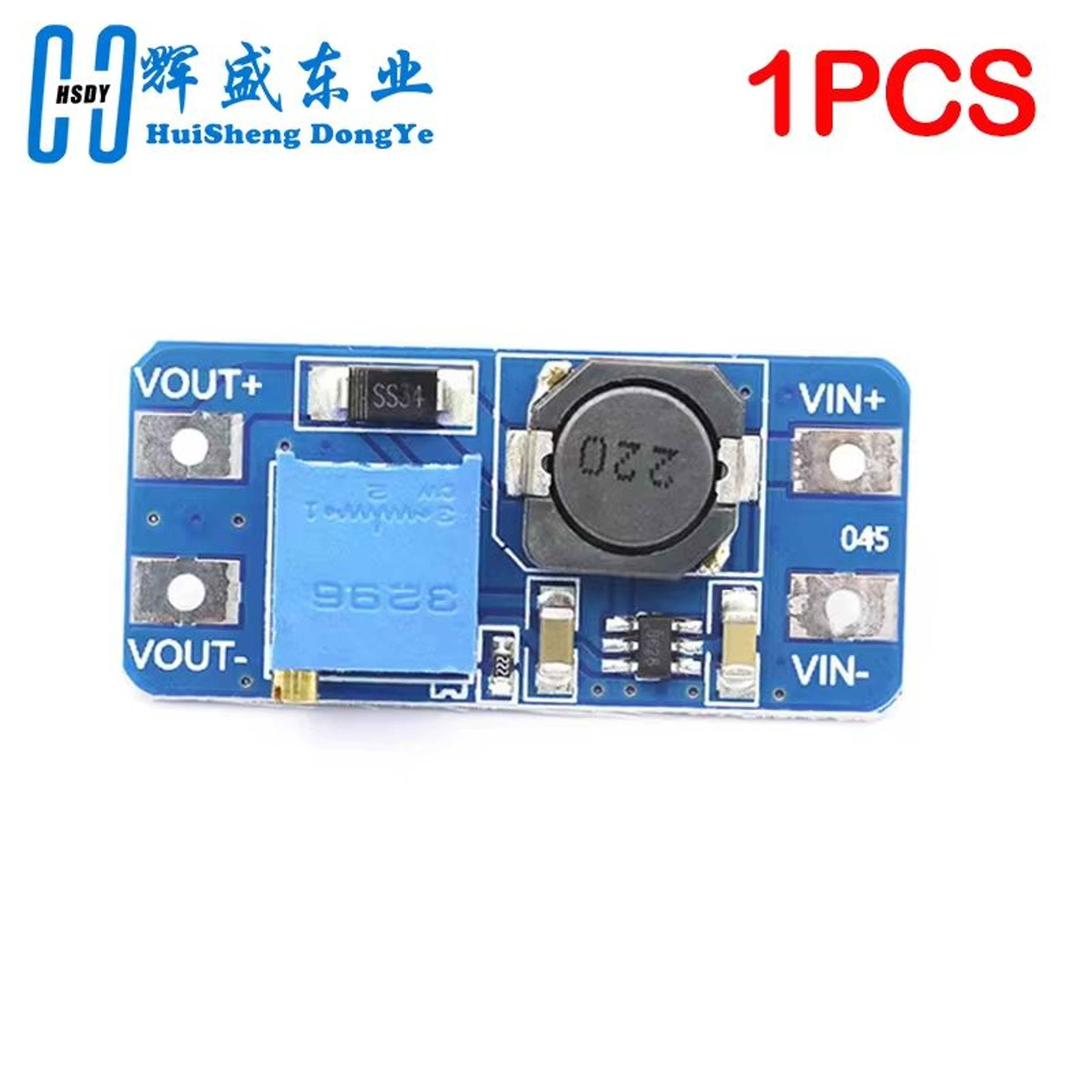 MT3608 DCDC Boost Converter Module  Adjustable StepUp Power Supply 2A 2V24V To 5V9V12V28V For Ardui 7