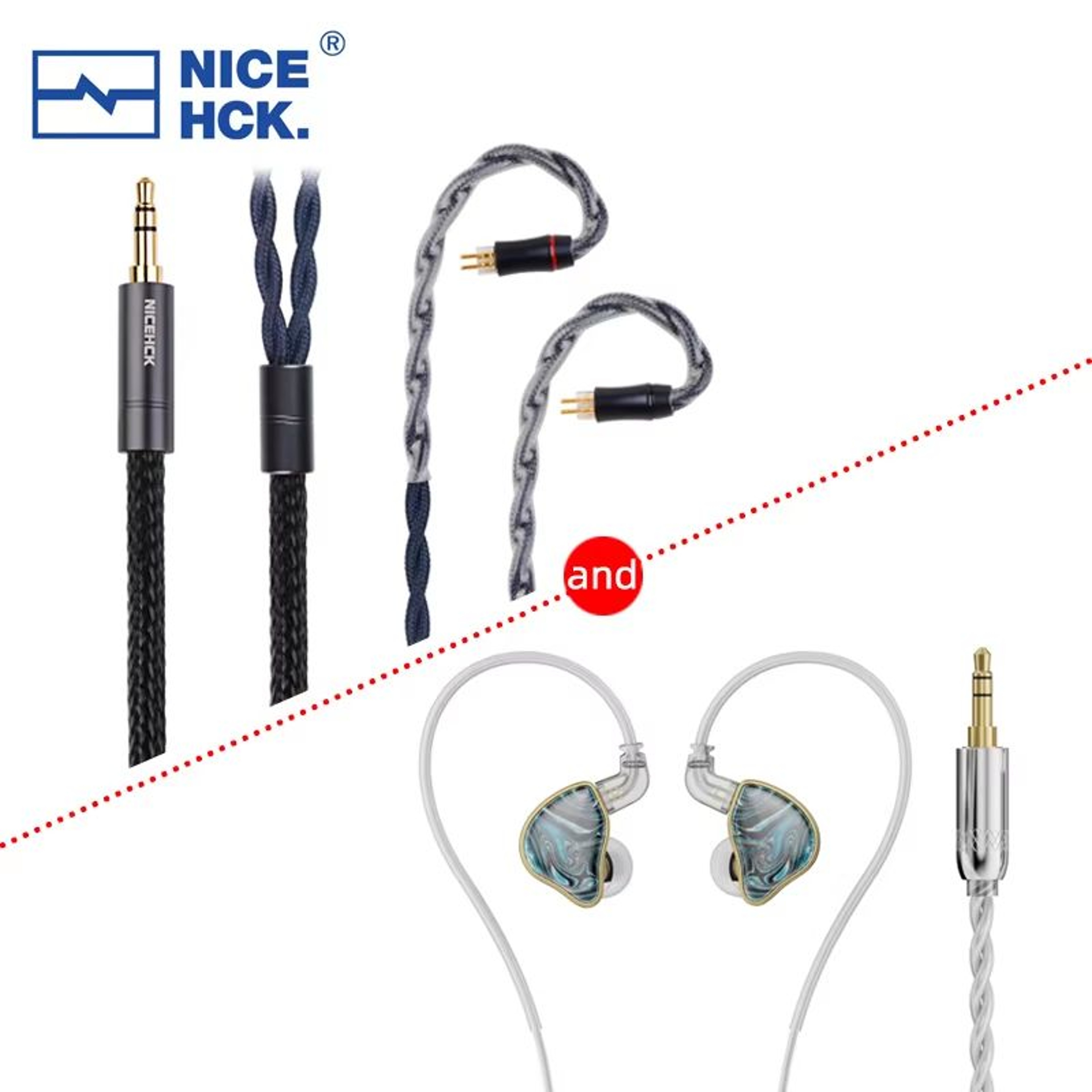 NICEHCK NX7MK4 Stabilized Wood Hybrid HIFI Earbuds With 7 Drivers  Replaceable Tuning Filters 16