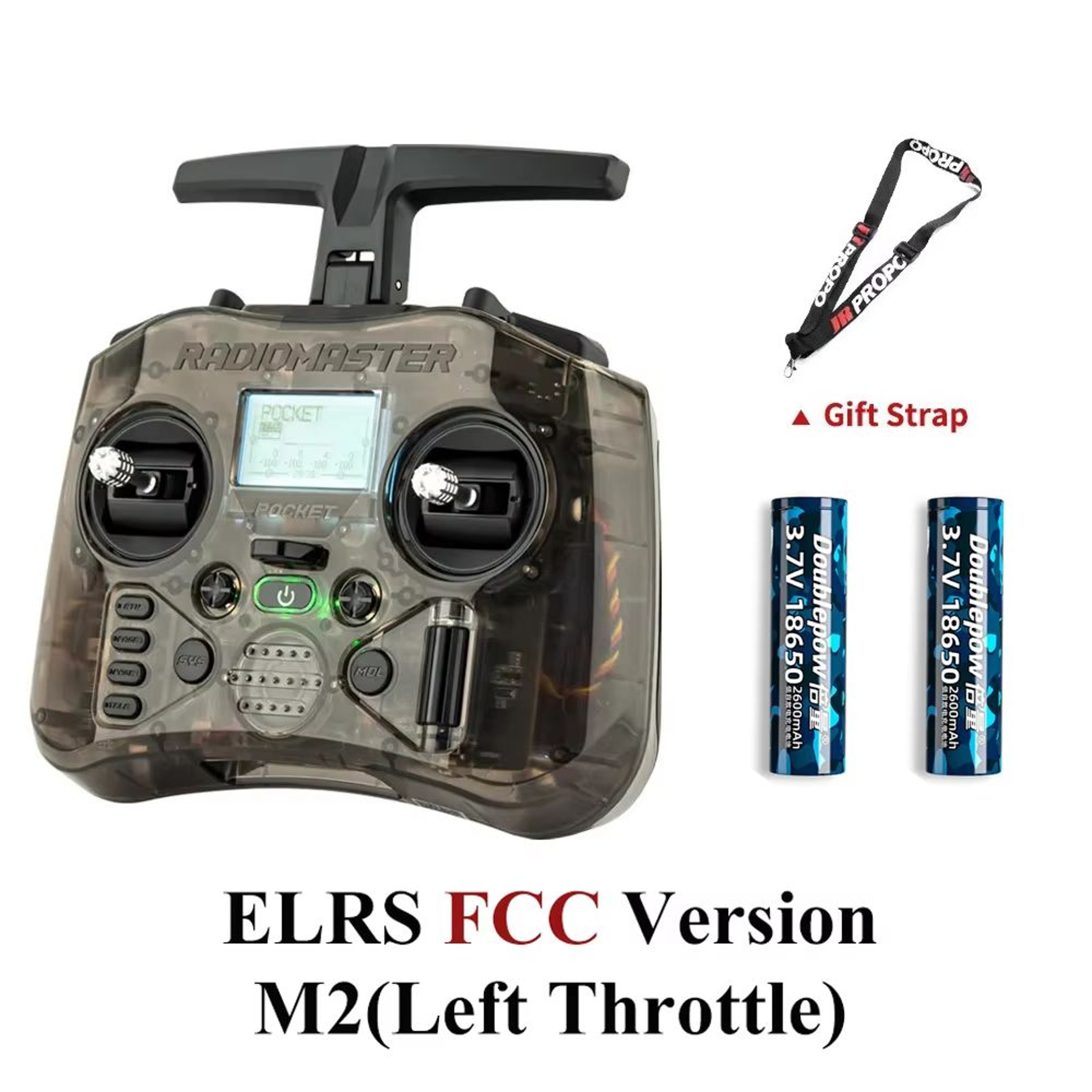 Radiomaster Pocket EdgeTX 24G LeftHanded Throttle Radio Controller 18