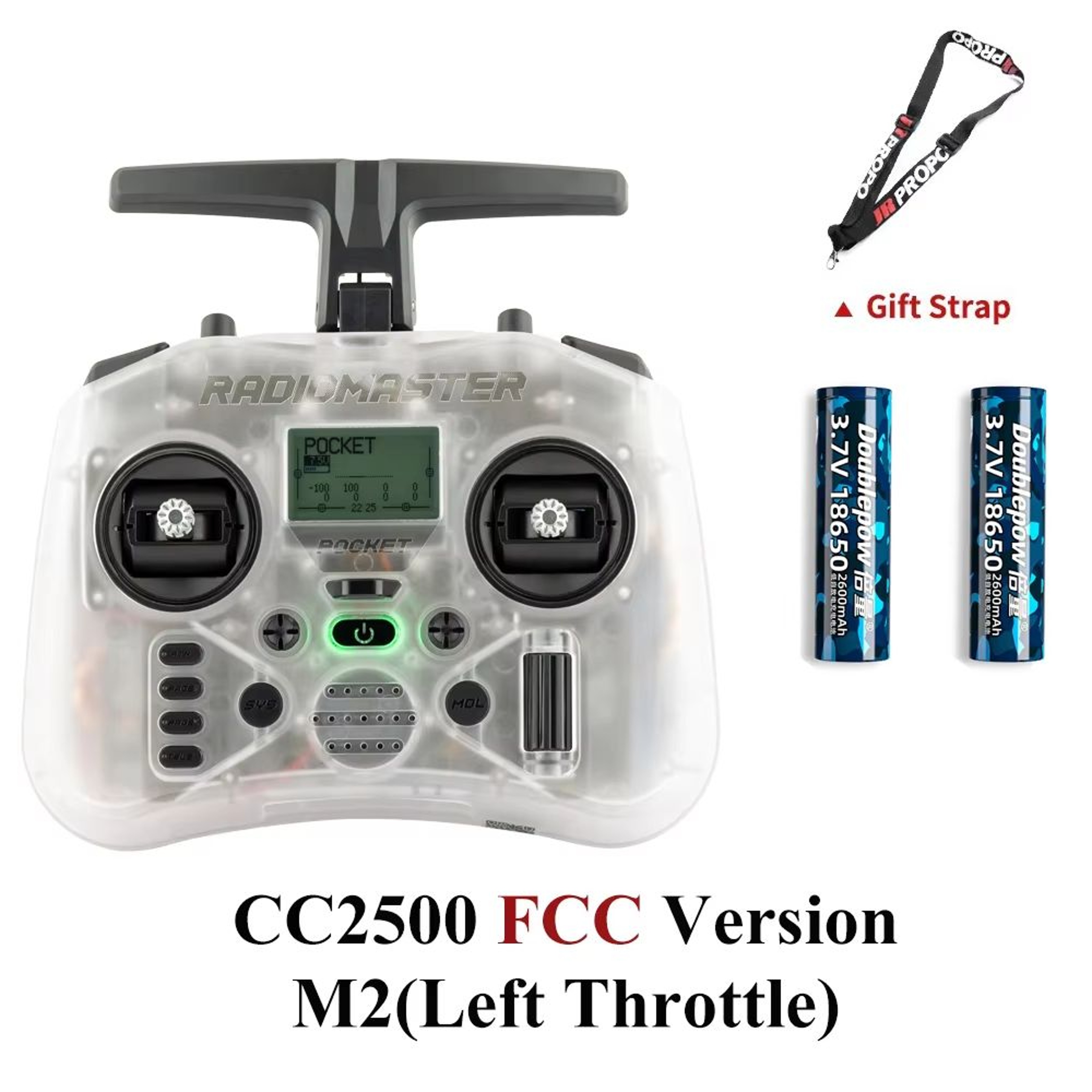 Radiomaster Pocket EdgeTX 24G LeftHanded Throttle Radio Controller 26