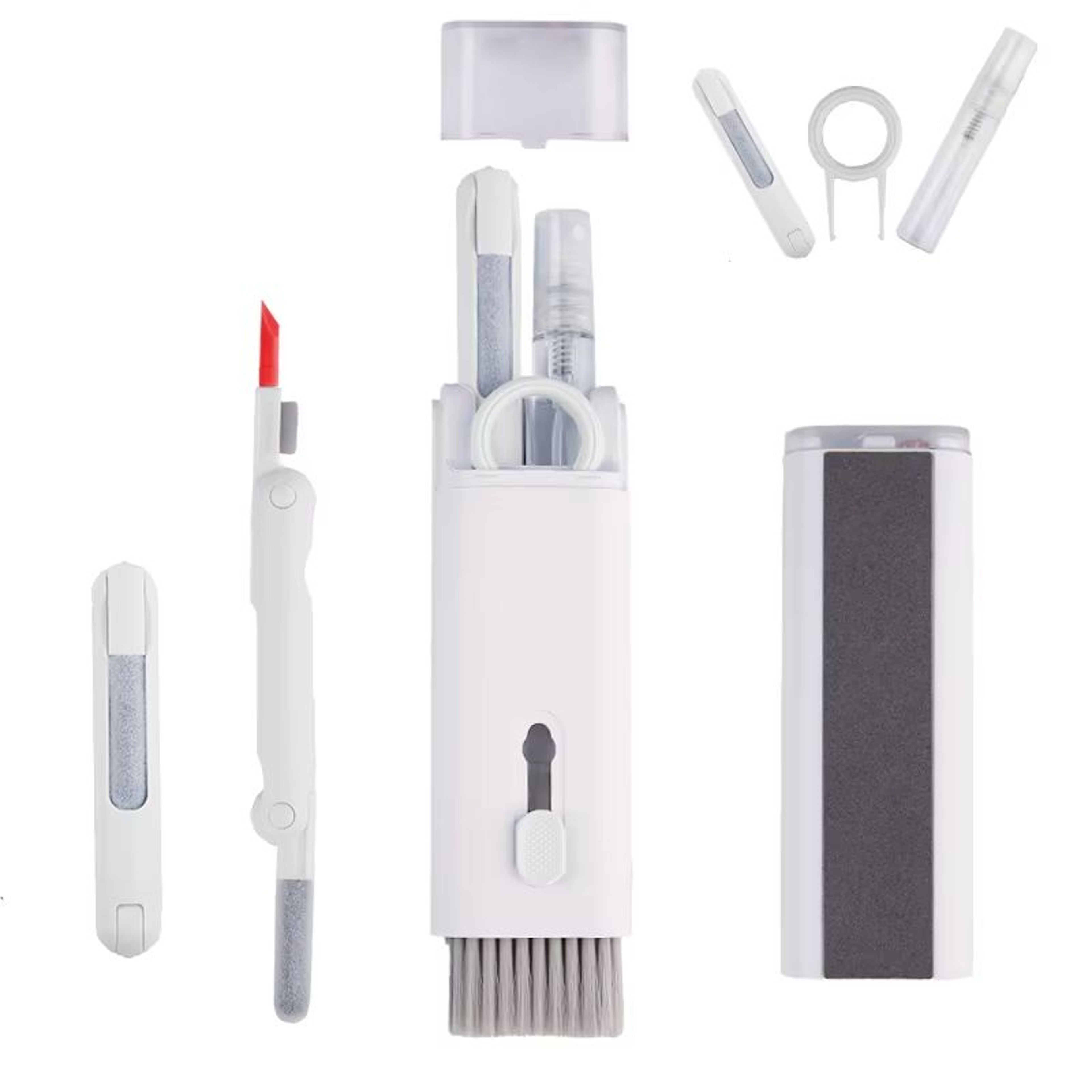 7in1 Computer  Headset Cleaning Kit  Keyboard Brush Earphone Pen Keycap Puller 6