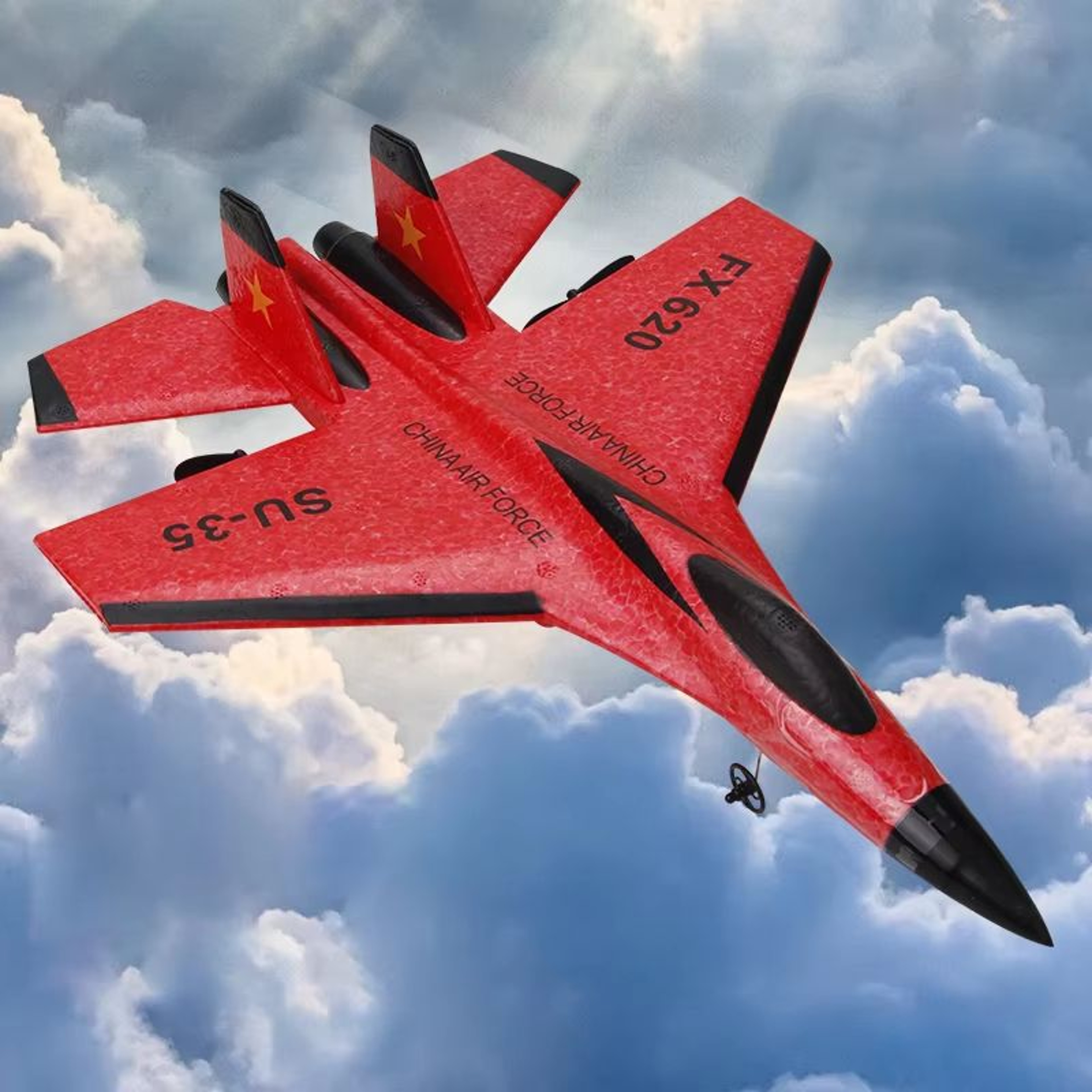 RC SU35 Foam Fighter Plane  24G Remote Control Aircraft For Kids 4