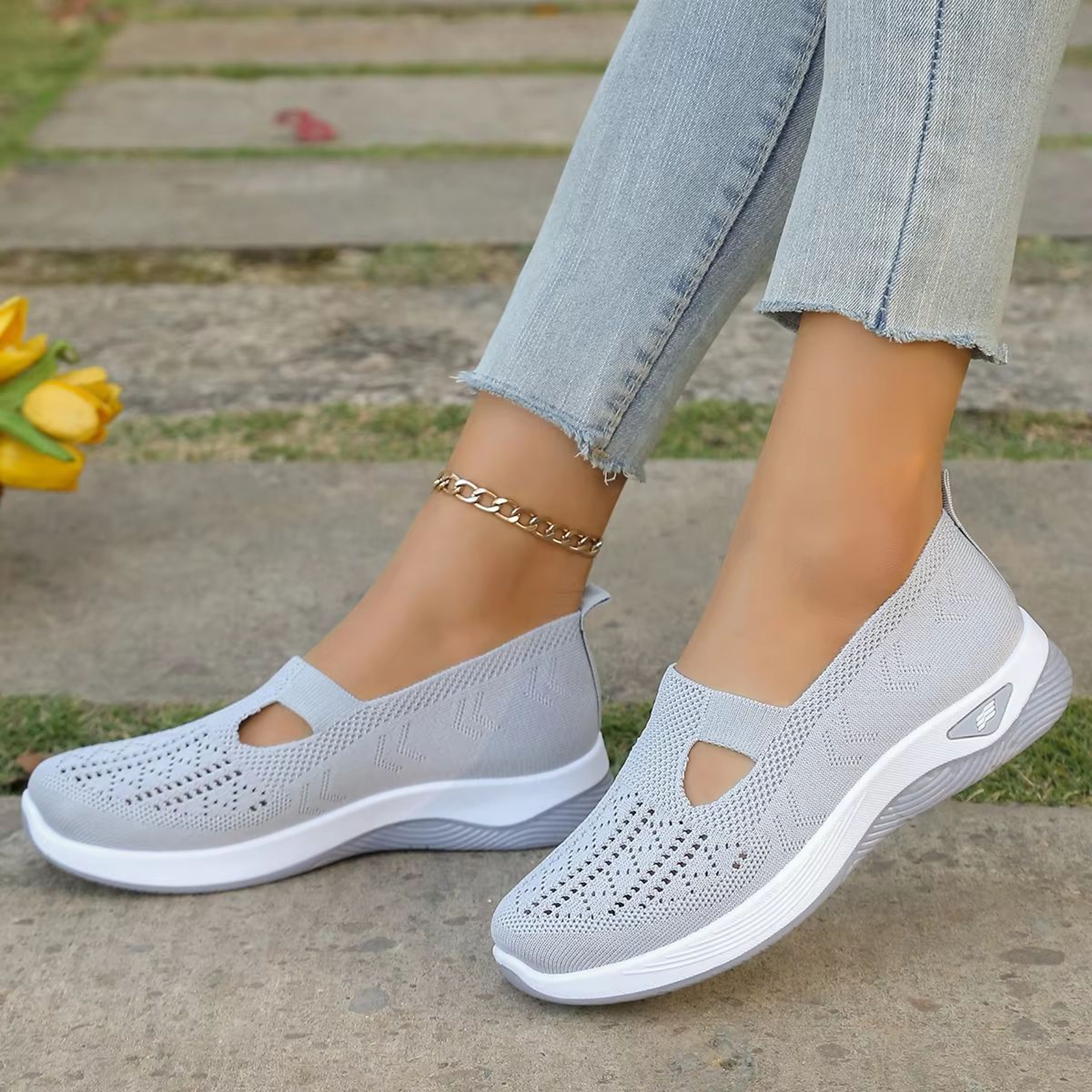 AirFlex Womens Breathable Walking Shoes  Lightweight SoftSoled Casual Sneakers 11