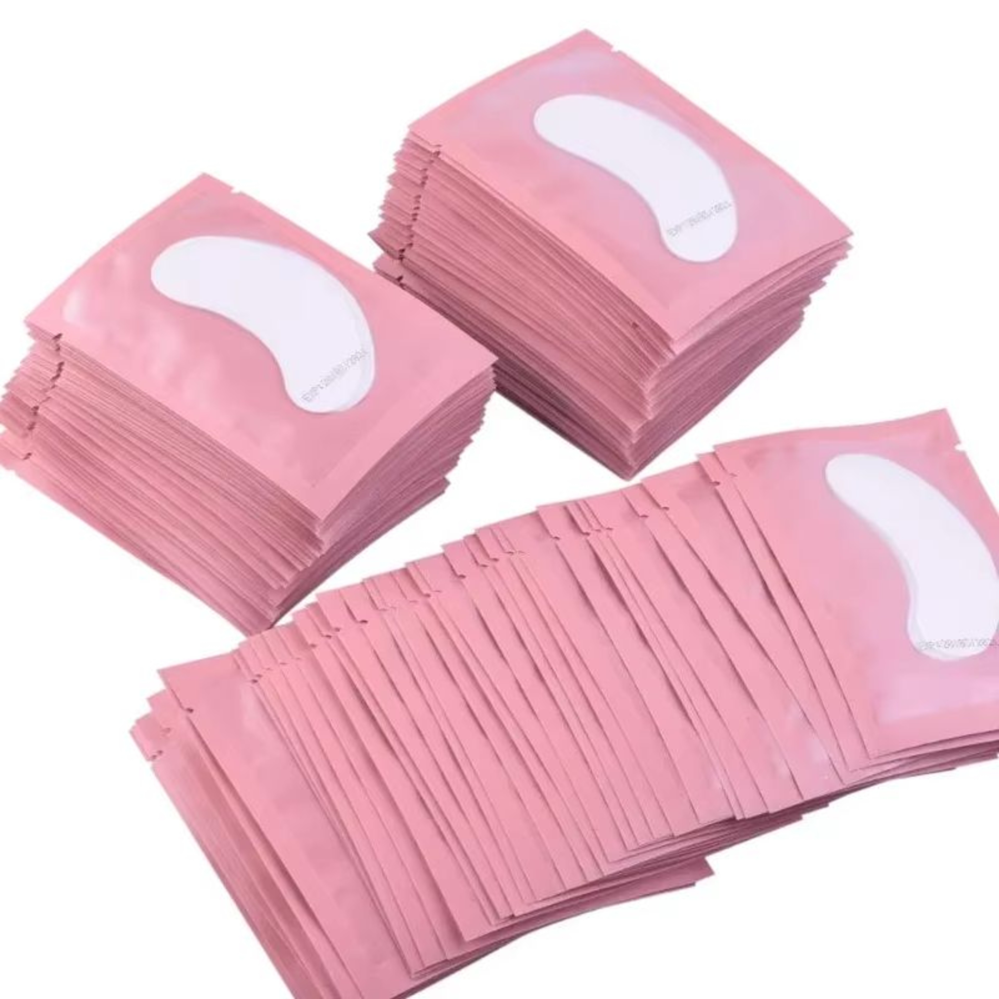 BulkPro 100Pair UnderEye Gel Pads  Premium Isolation Eye Patches For Lash Extensions 0