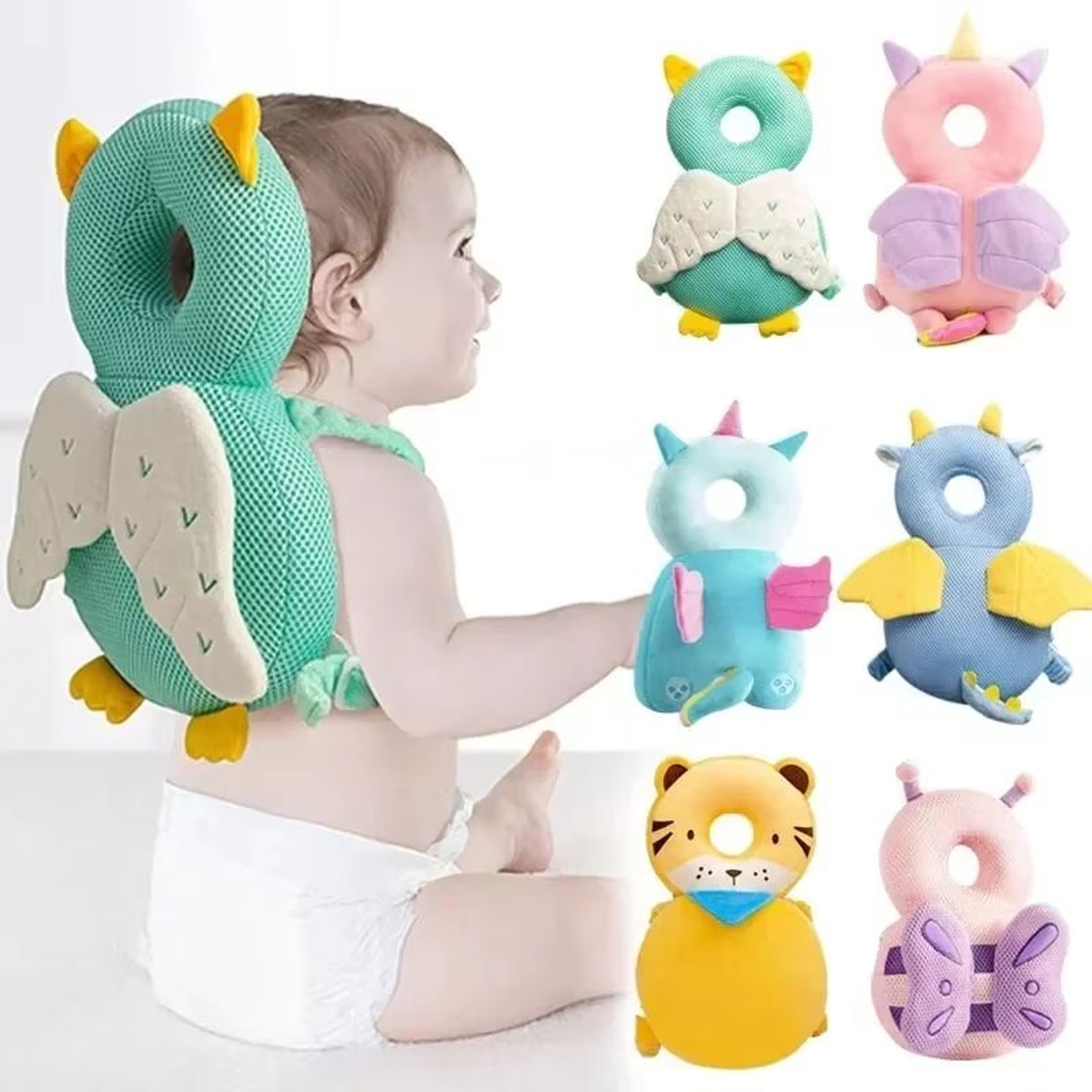 SafeTumble Toddler Head Protector Cushion  Adjustable UShape Safety Pad For 13 YearOlds 0
