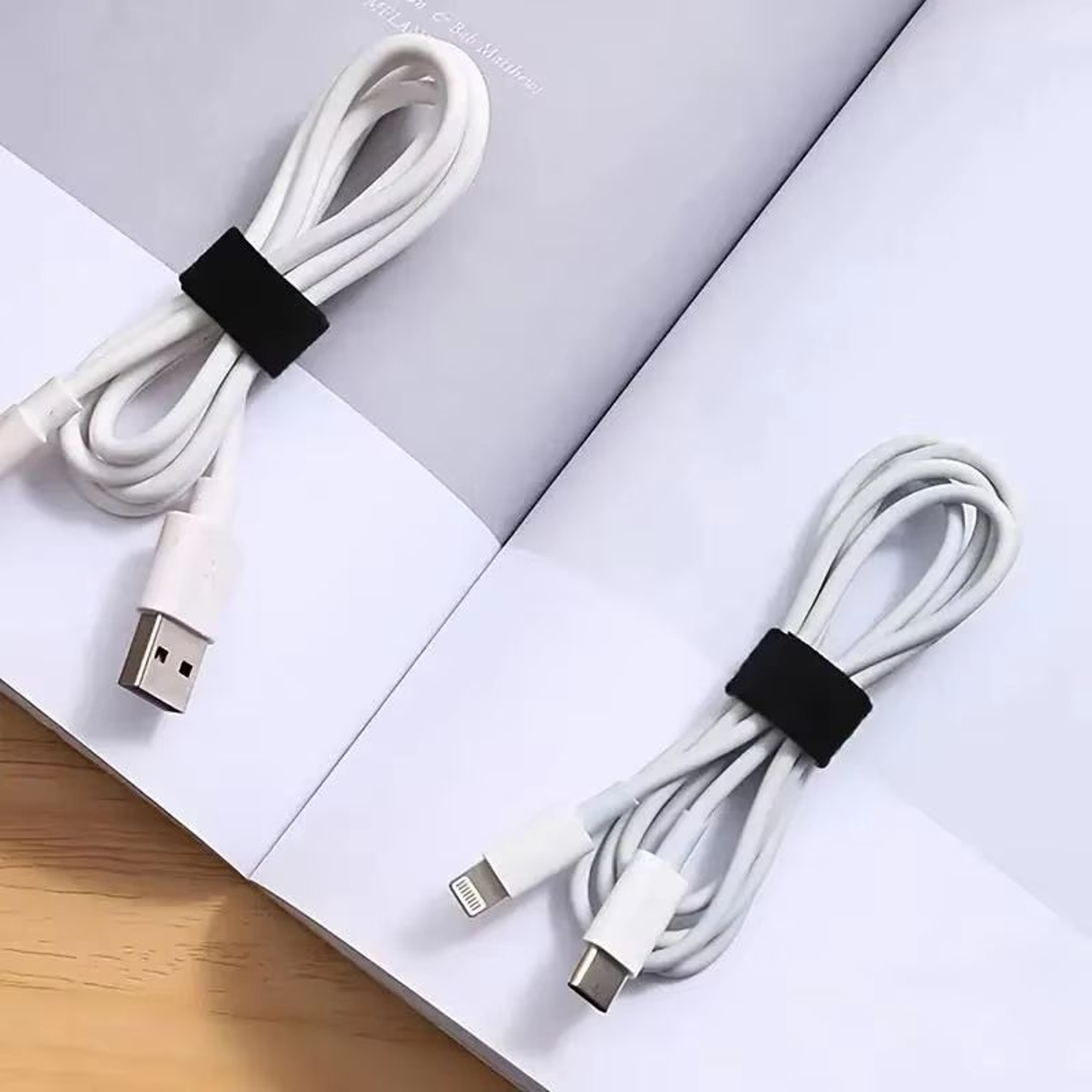 CableMaster 5M Reusable Velcro Strap  FreeCut Nylon Cable Organizer Tape For Desk  Data Cable Manag 3