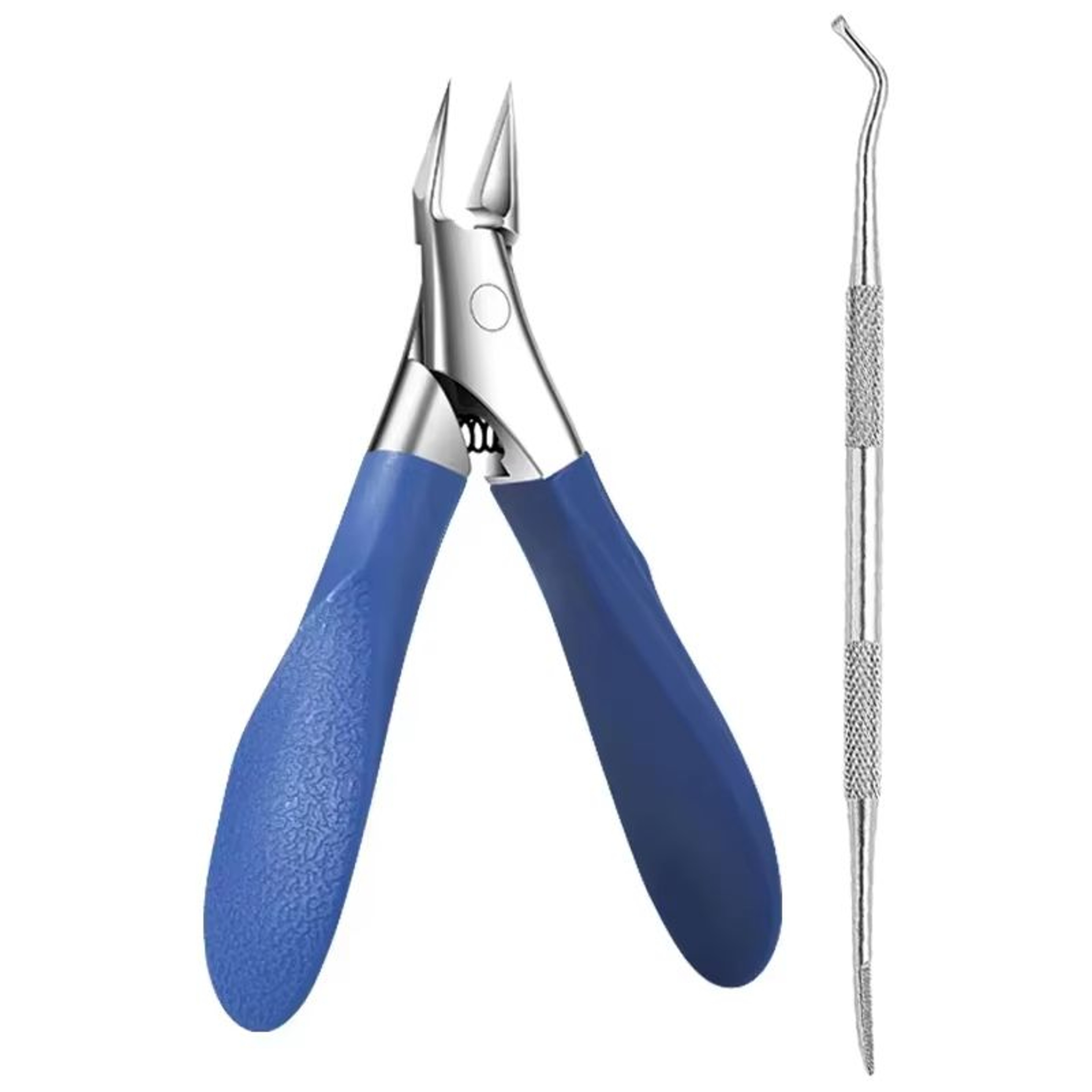 Stainless Steel Toenail Clipper With Straight Blade  Precision Tool For Ingrown  Thick Nails 17