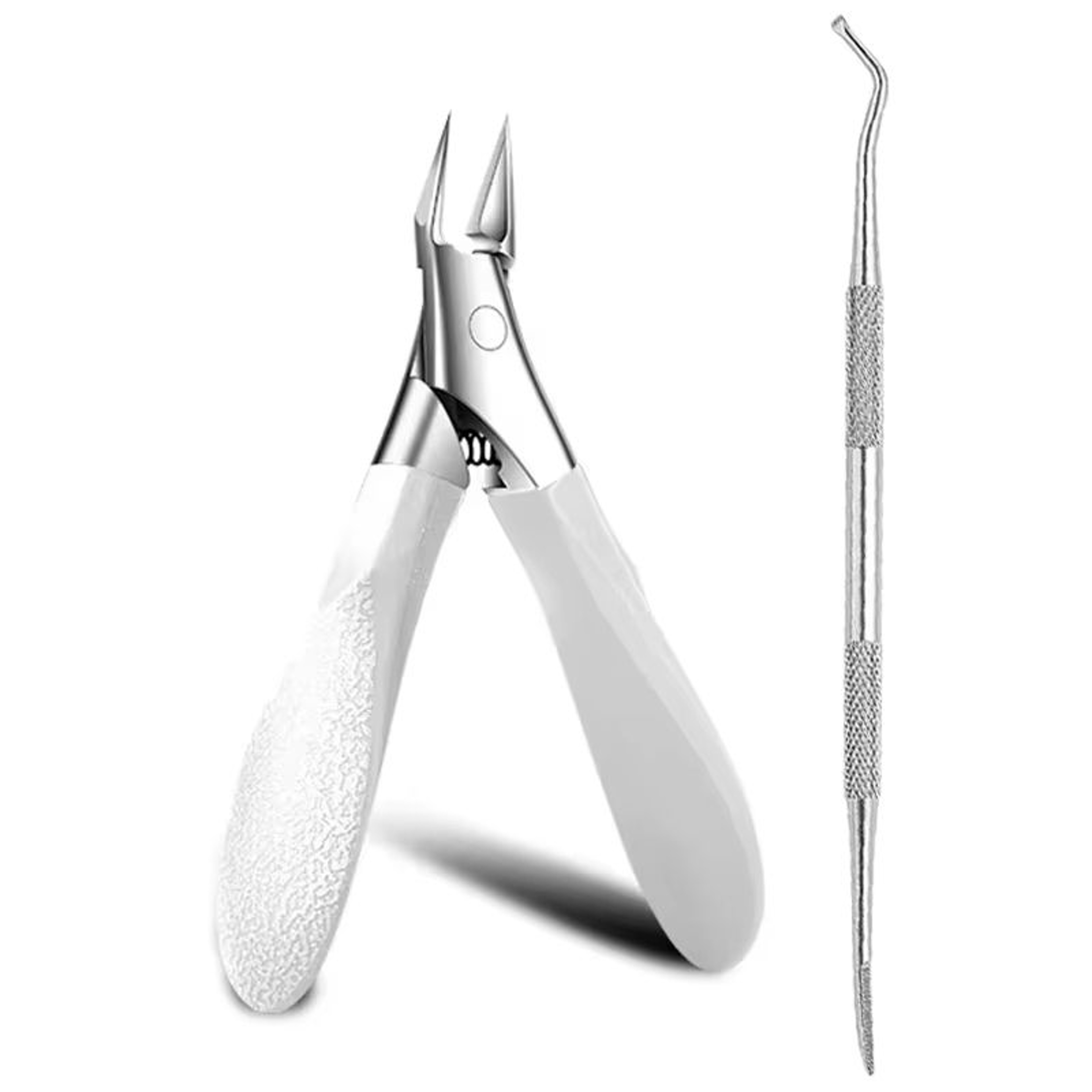 Stainless Steel Toenail Clipper With Straight Blade  Precision Tool For Ingrown  Thick Nails 18