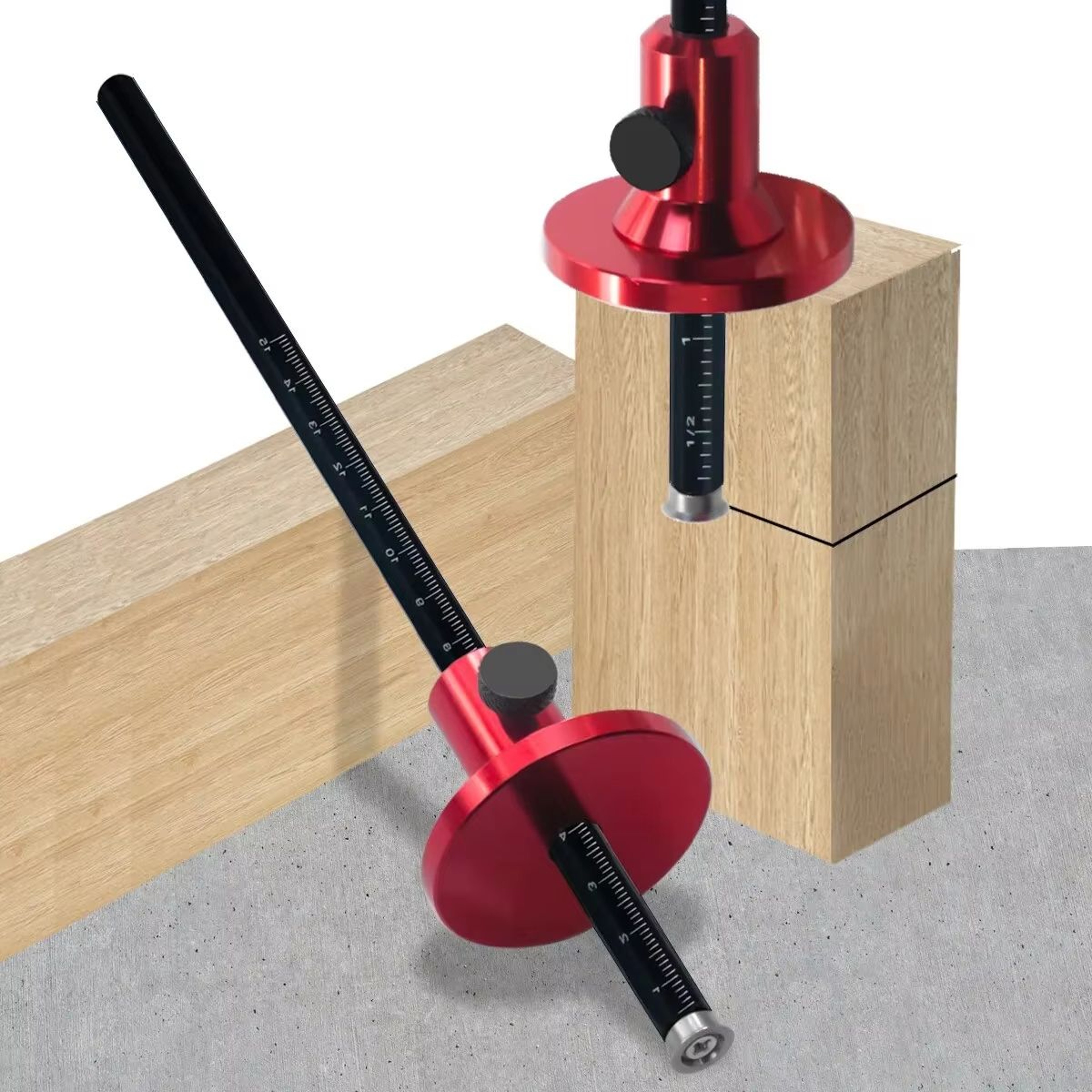 Precision Wheel Marking Gauge  Wood Scriber  Measuring Tool 0