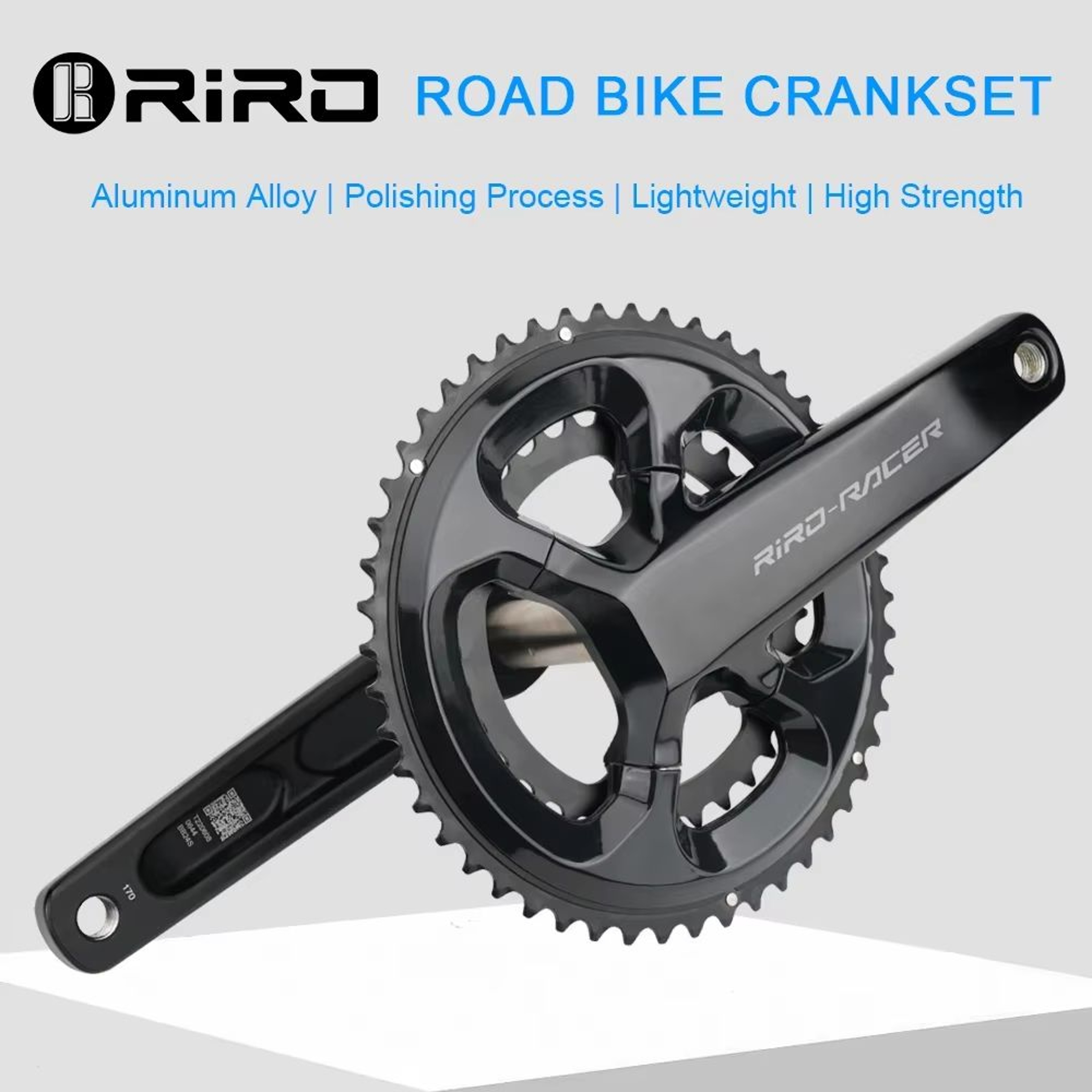UltraRacer R8 170 Mm Ultralight Road Bike Crankset 5034T 0