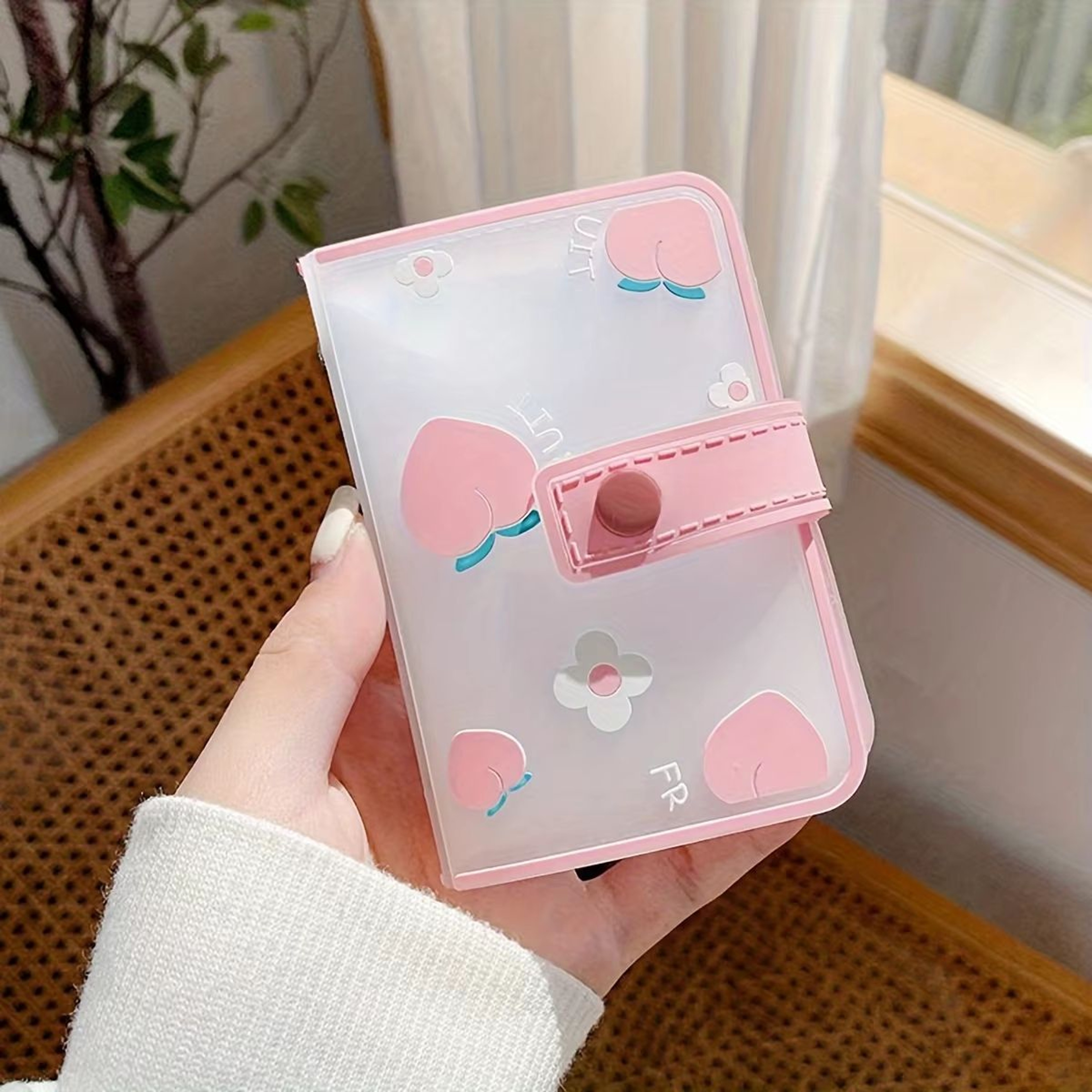 Womens Compact Leather Card Holder  Stylish  Lightweight Everyday Wallet 9
