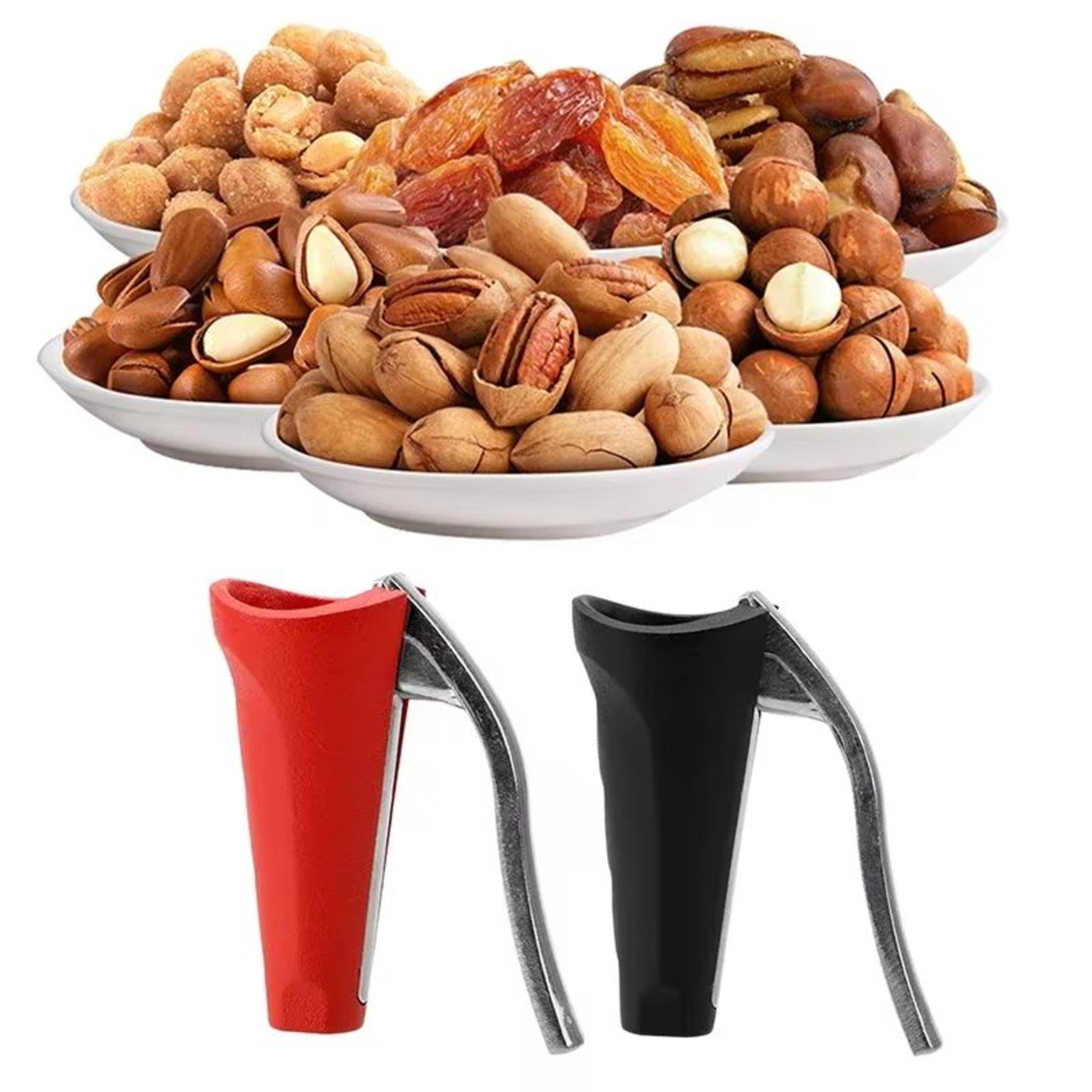 Zinc Alloy Nutcracker  Quick Sheller Tool For Walnuts And Hazelnuts 0