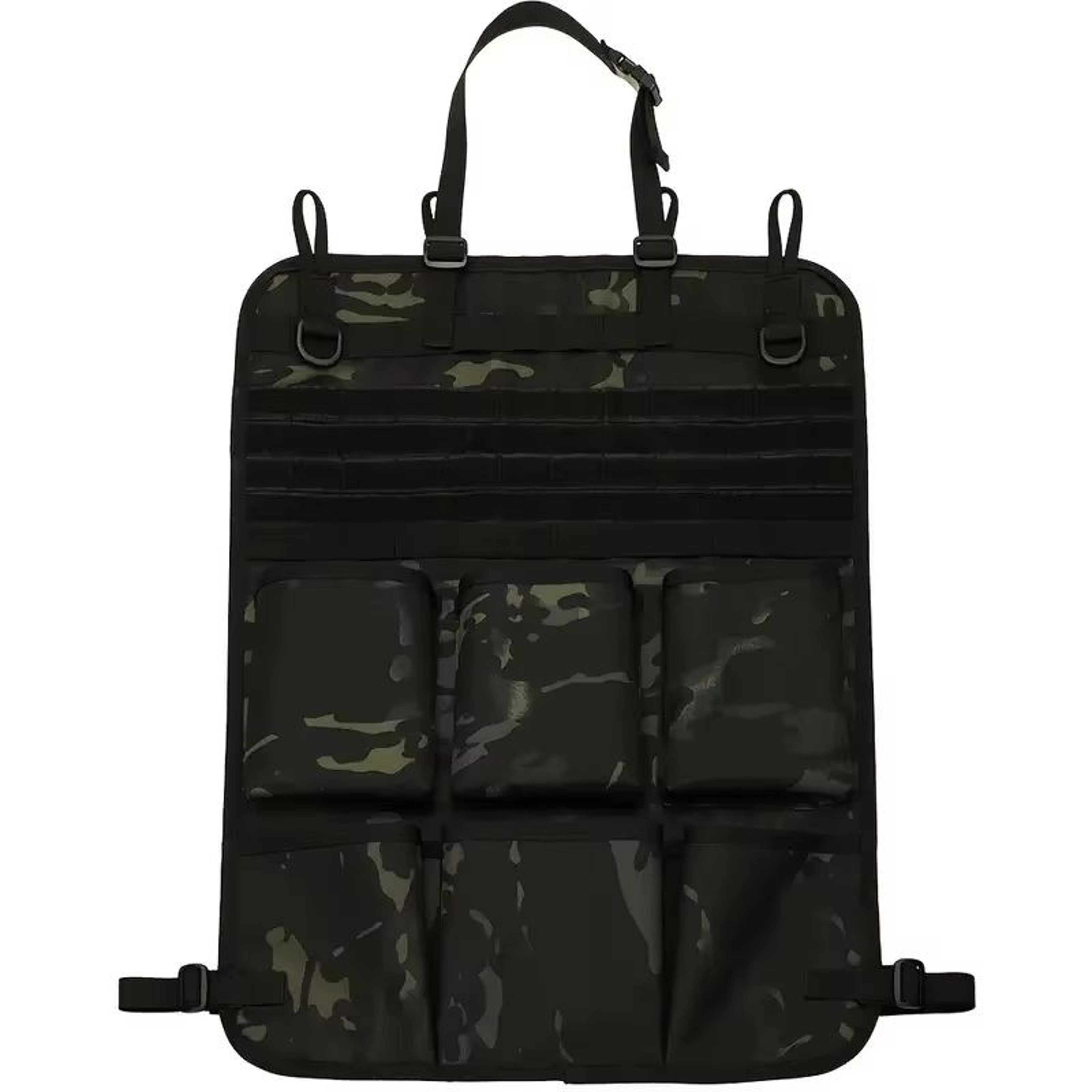 TactiVault SeatBack Organizer Bag  Multifunction Camo Hanging Storage For Car Interior 5
