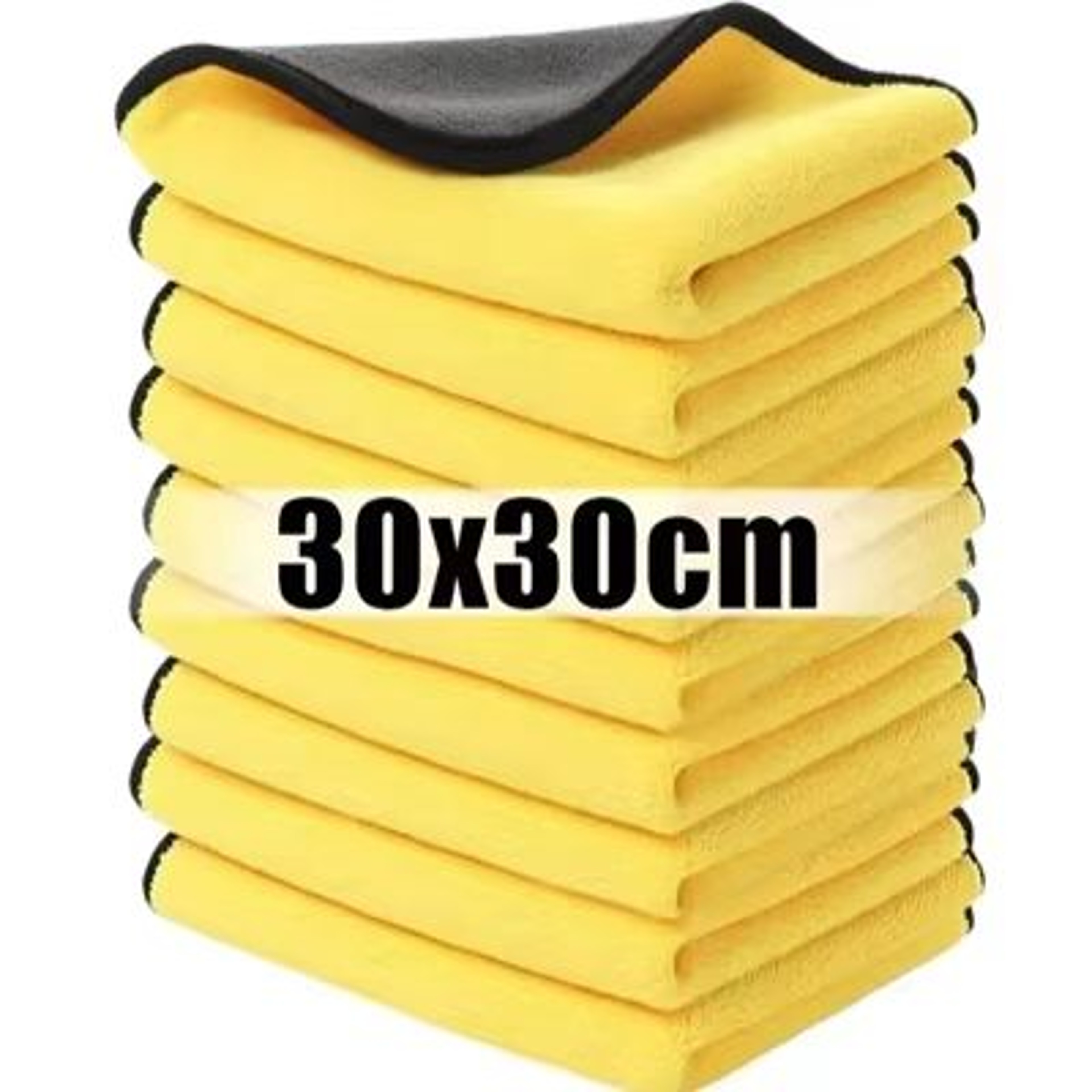 UltraSoft Microfiber Car Detailing Cloths  10Pack HighAbsorbency Wash  Dry Towels 9