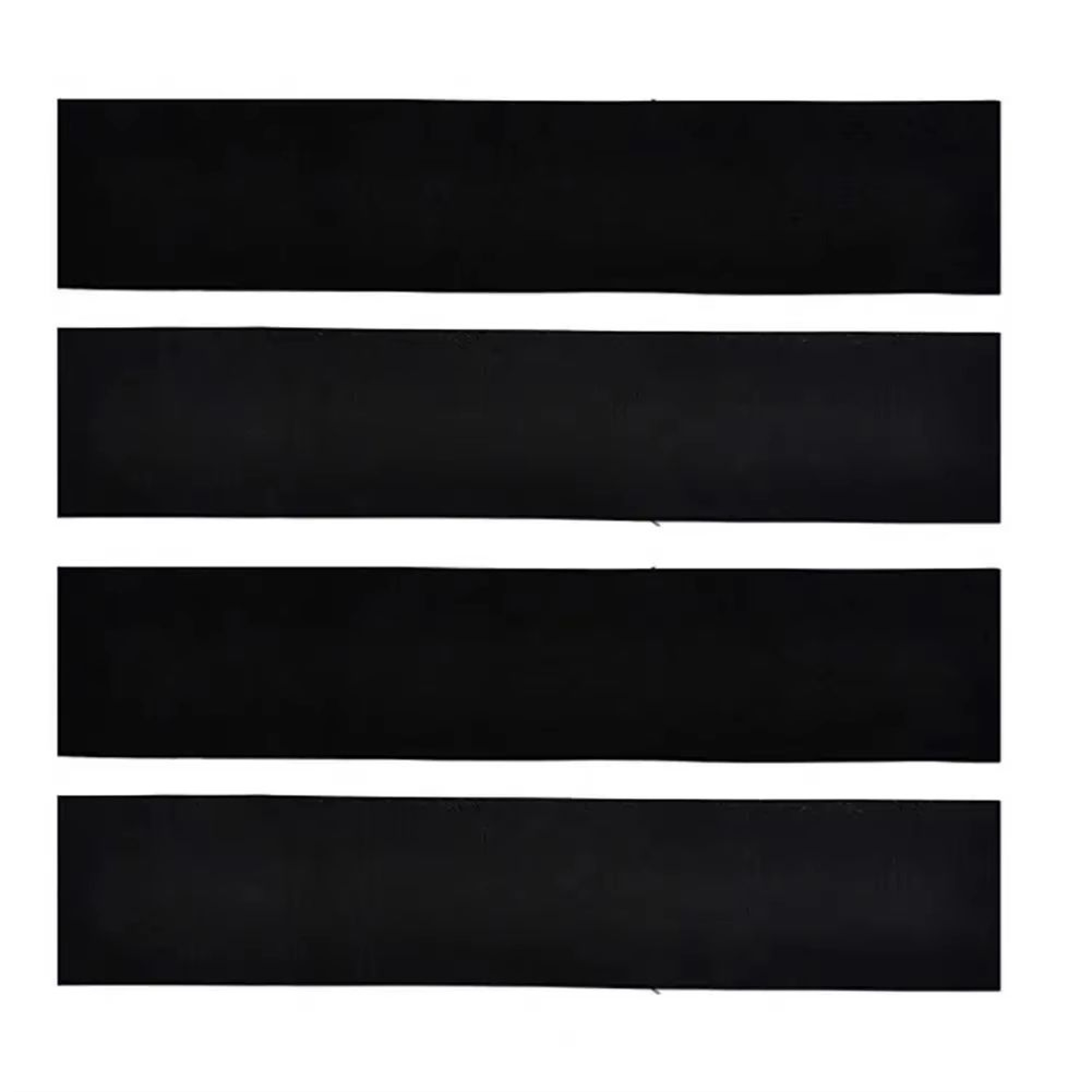 UltraSlim Frameless Adhesive License Plate Holder Kit 4Pack Universal 6