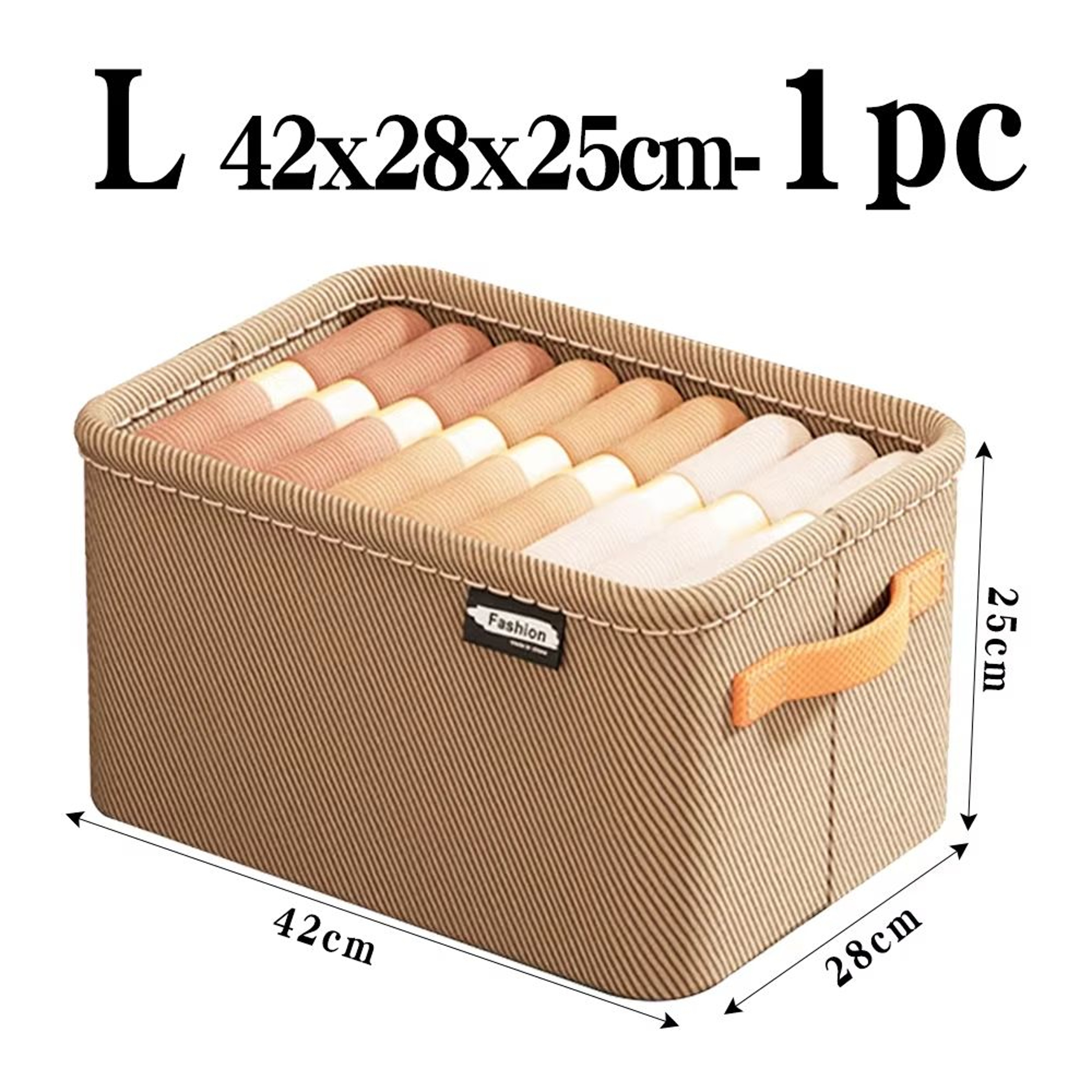 UltraThick Fabric Clothes Storage Box For Sweaters Jeans  Pants 15