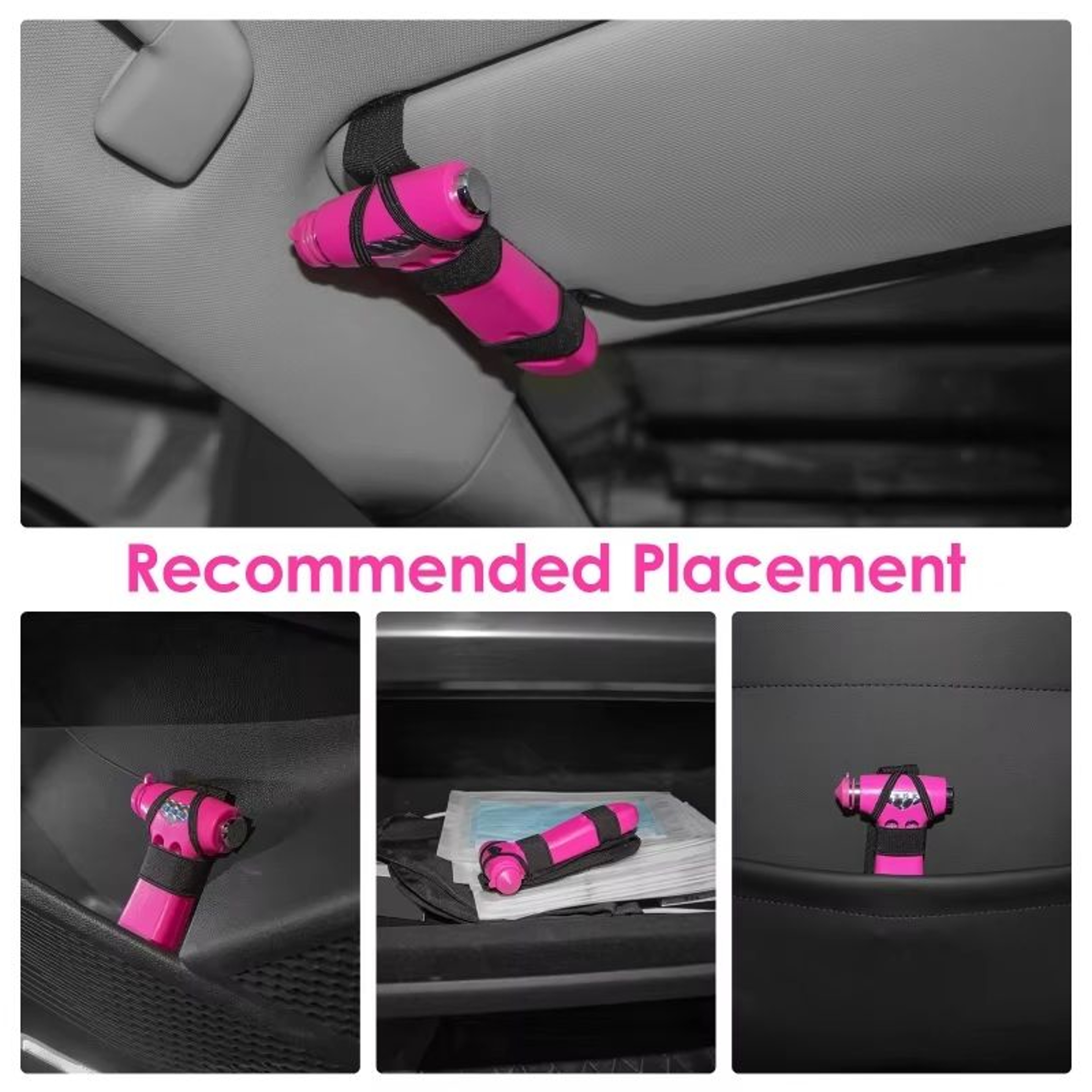 MultiFunction Car Safety Hammer  Emergency Window Breaker  Seatbelt Cutter 2