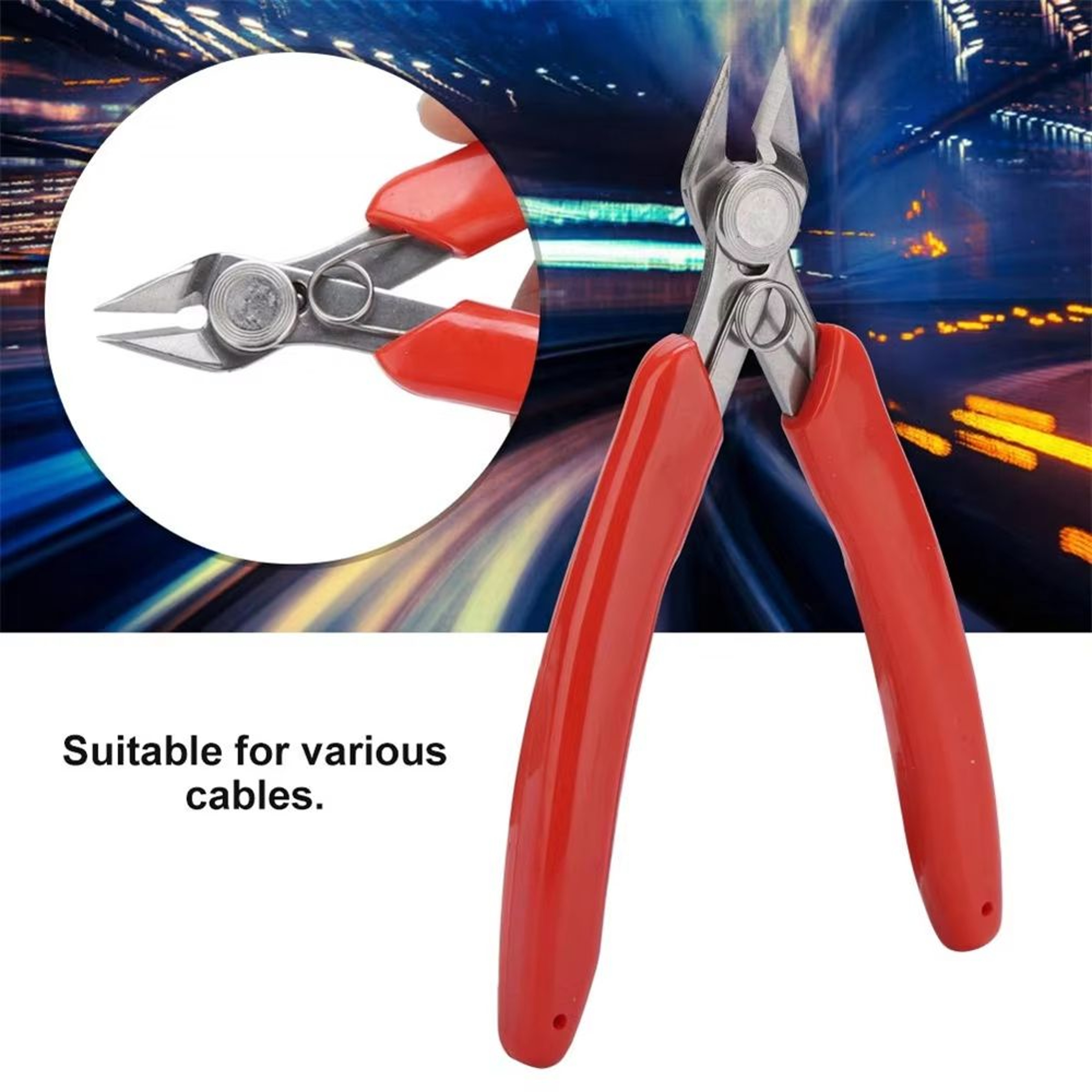 PLATO 170 Mini Diagonal Cutting Pliers  Stainless Steel Side Snips For Electronics  3D Printing 4