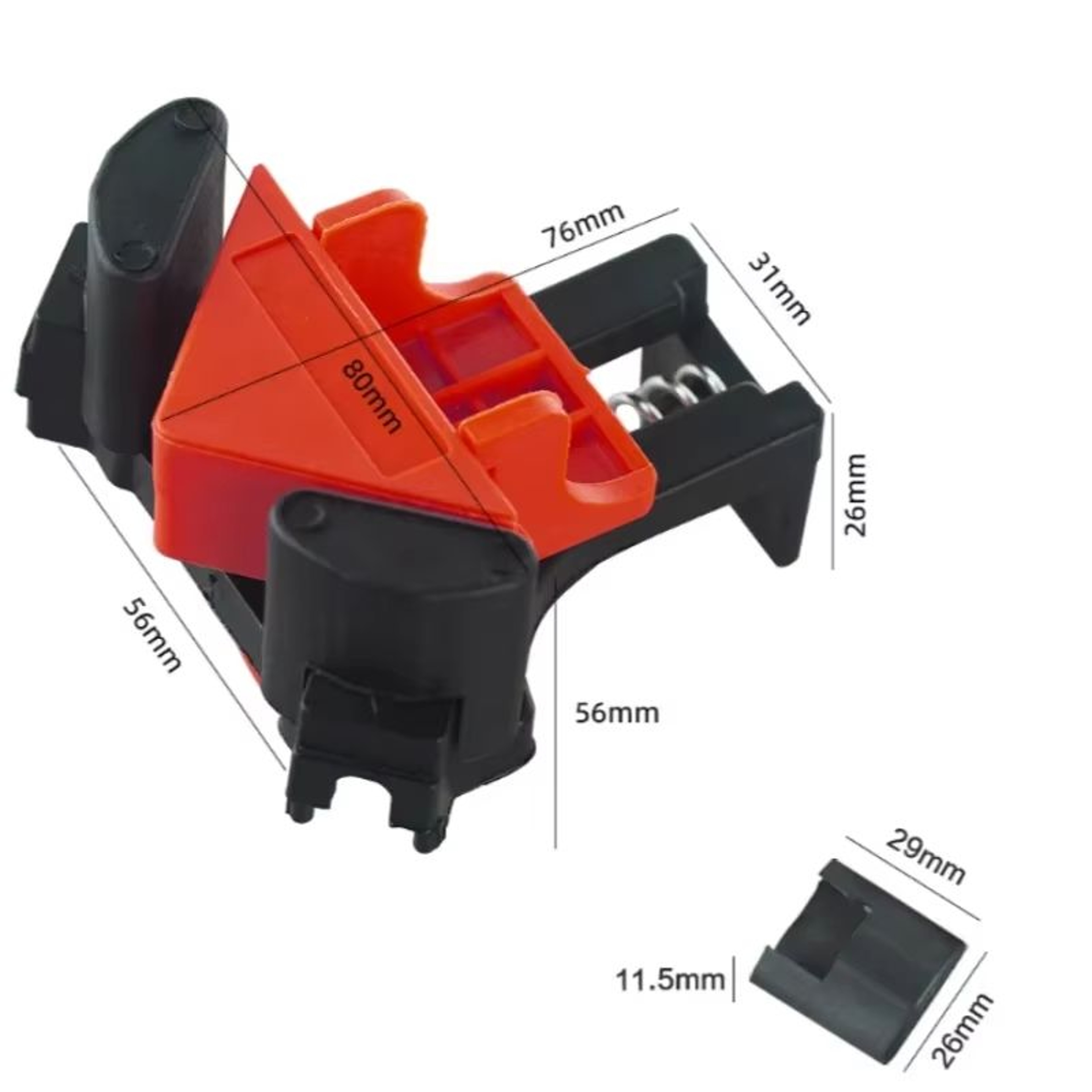 Adjustable 90 Angle Clamps  QuickRelease Corner Clip Fixers For Woodworking Furniture Assembly  Fra 5