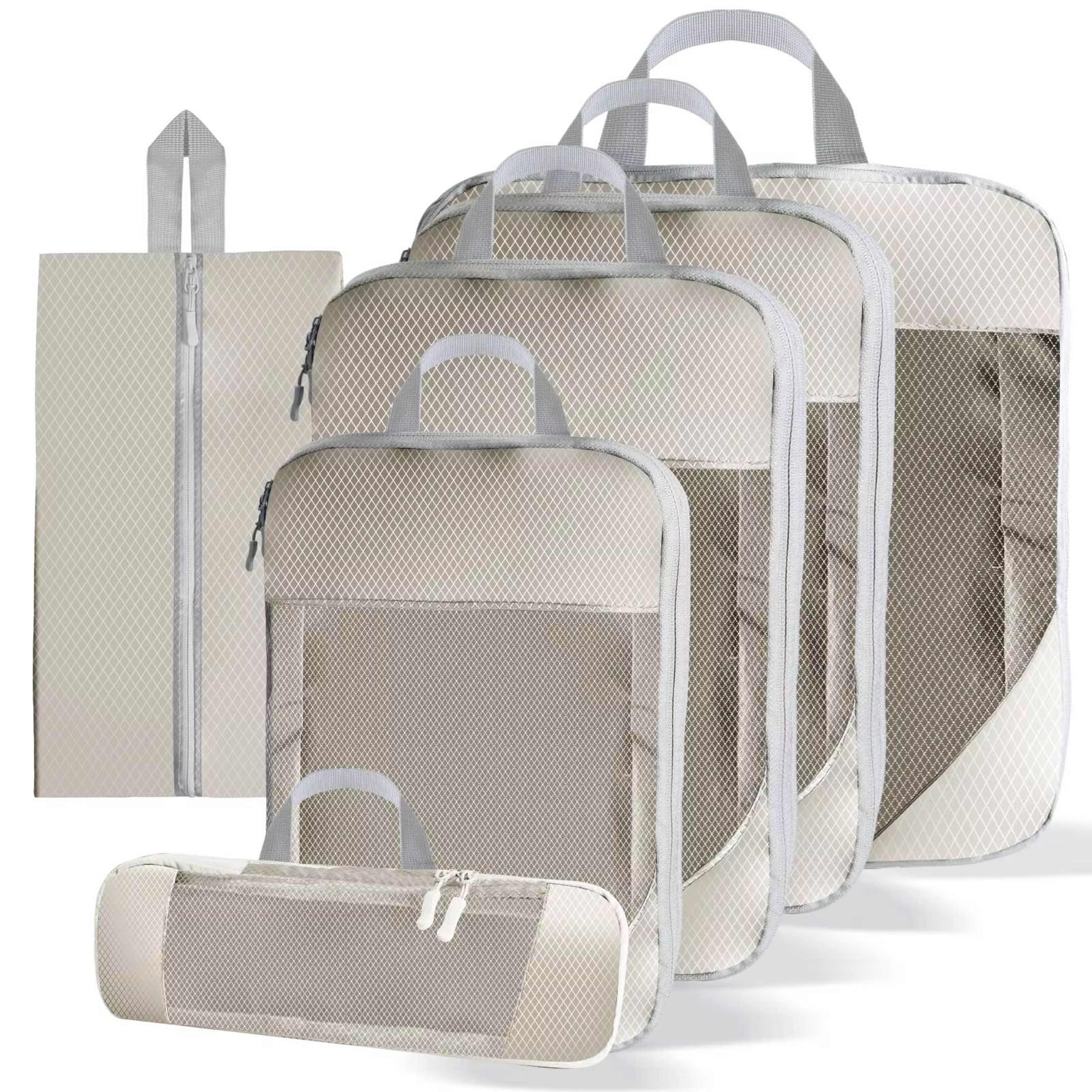 TravelMaster Ultra Organiser Set  8Piece Premium Luggage Packing Cube  Sorting Bags 24